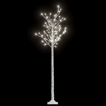 vidaXL LED Baum Weihnachtsbaum 180 LEDs 1,8 m Kaltweiß Indoor Outdoor