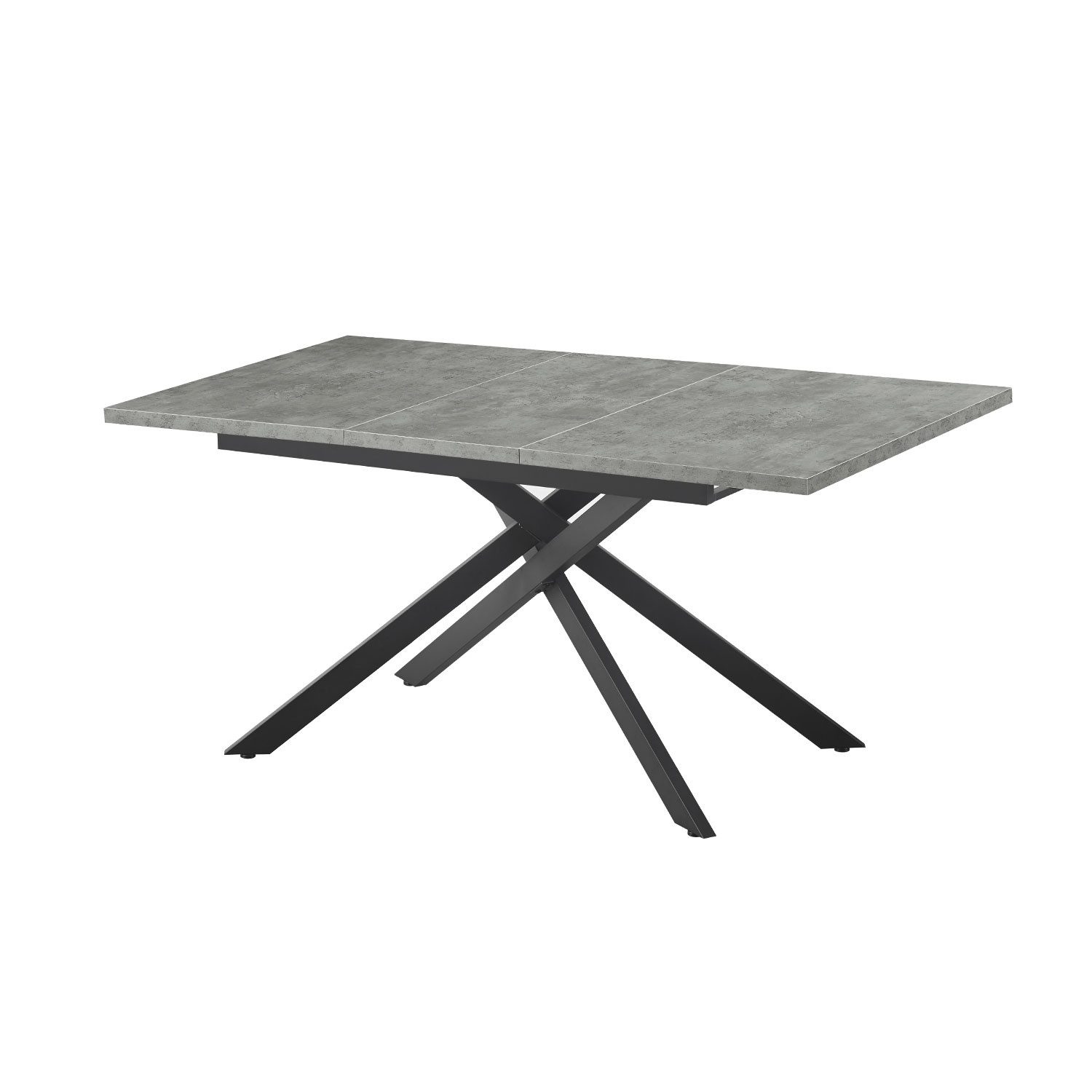 B&D home Esstisch Ausziehtisch LARS, X-Gestell, günstig online kaufen