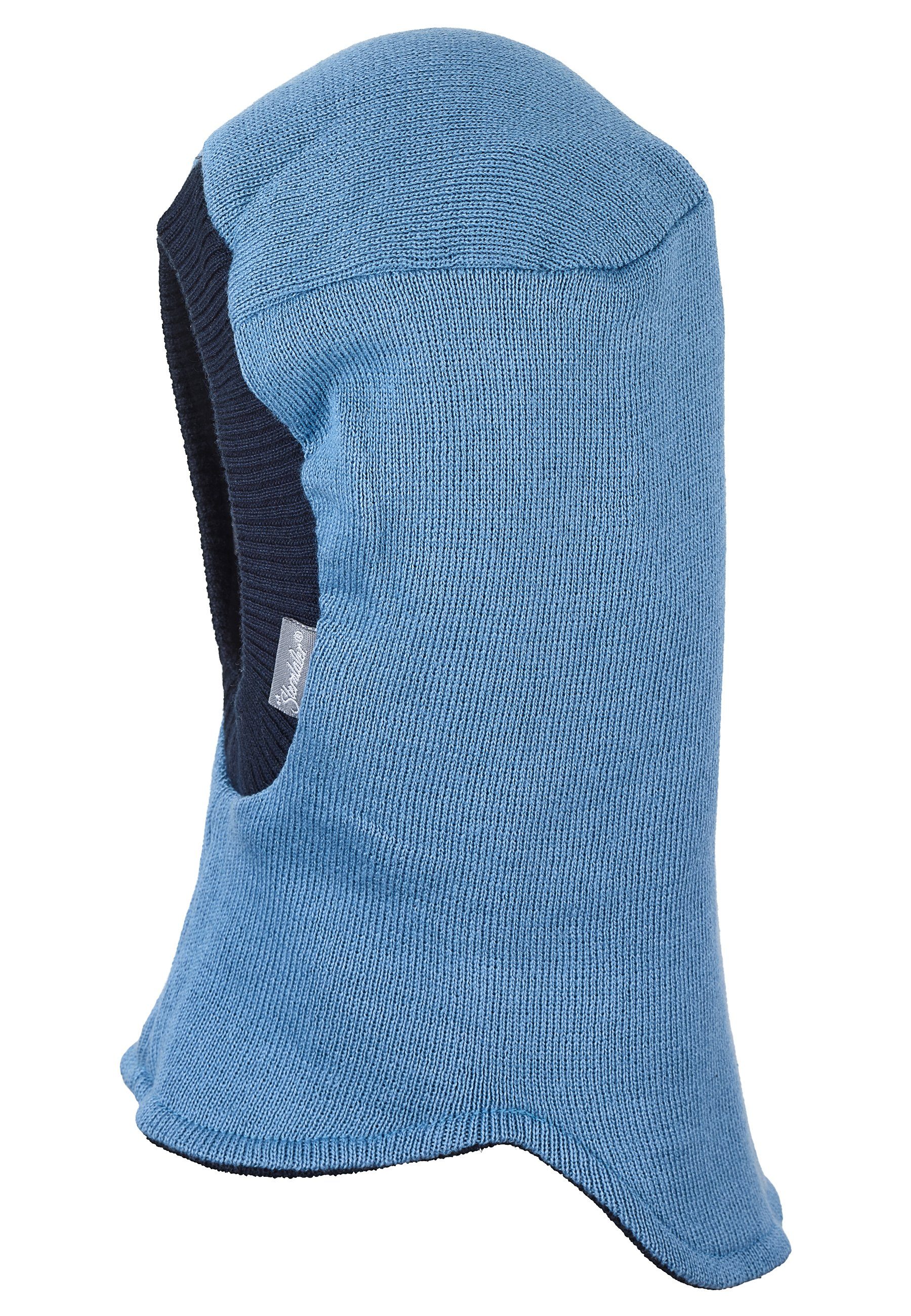 Sterntaler® Wende-Strickmütze marine Strickmütze (1-St)