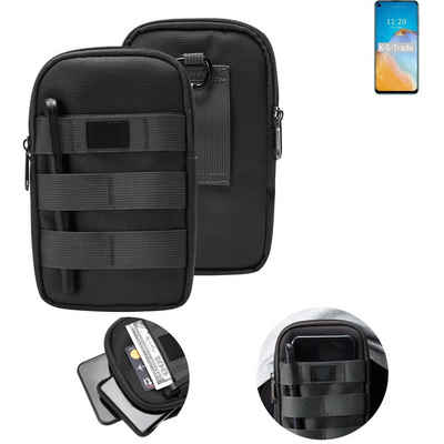 K-S-Trade Handyhülle für Coolpad Cool S, Holster Gürtel Tasche Handy Tasche Schutz Hülle dunkel-grau viele