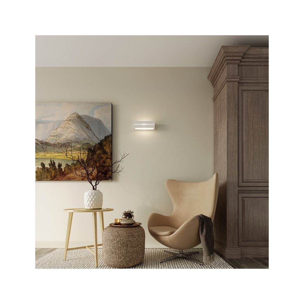 lighting ca. VEGA Deckenleuchte Wandleuchte 33x10x10 cm Wandlampe SOLLUX LINE, E27, Keramik 1x