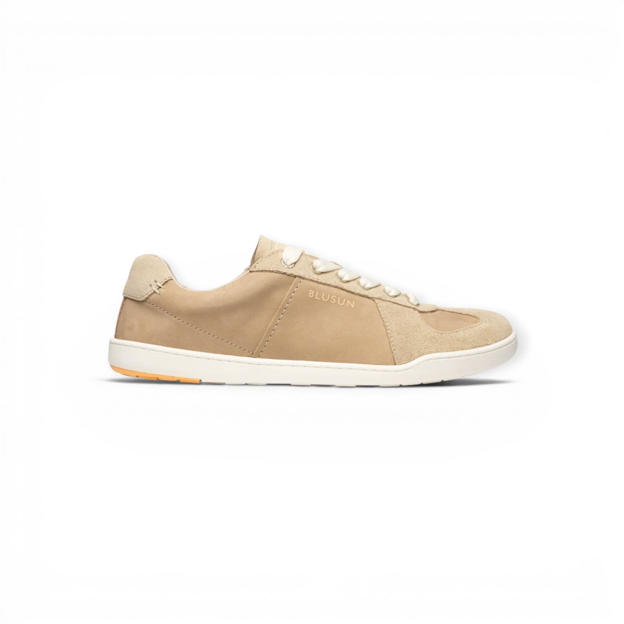BLUSUN BLSN-200W (Veloursleder, flexible Sohle) beige Damen Barfußschuh