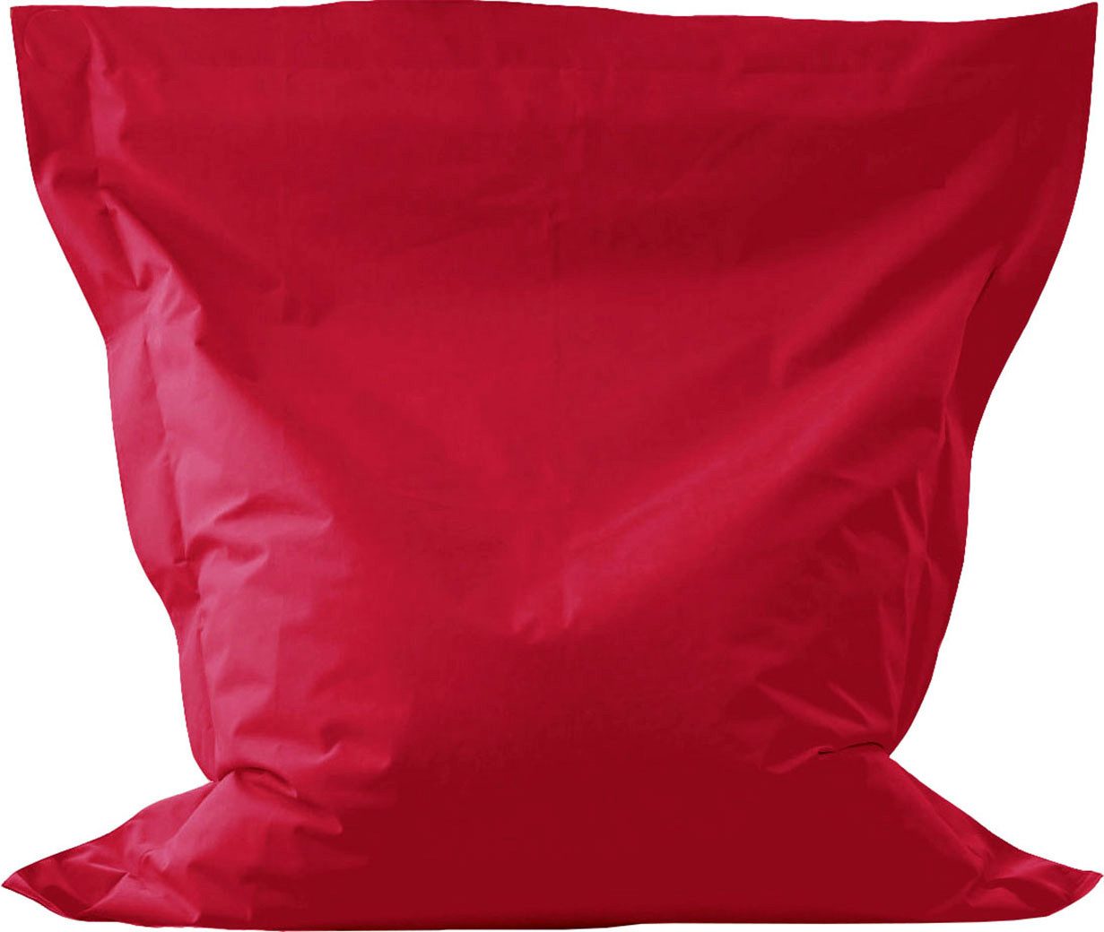 Kayoom Sitzsack Idle Time, bequemer Sitzsack, Kissen-Form, unaufgeregtes Design (1 St), komfortabel, modern, pflegeleicht, innen und außen nutzbar