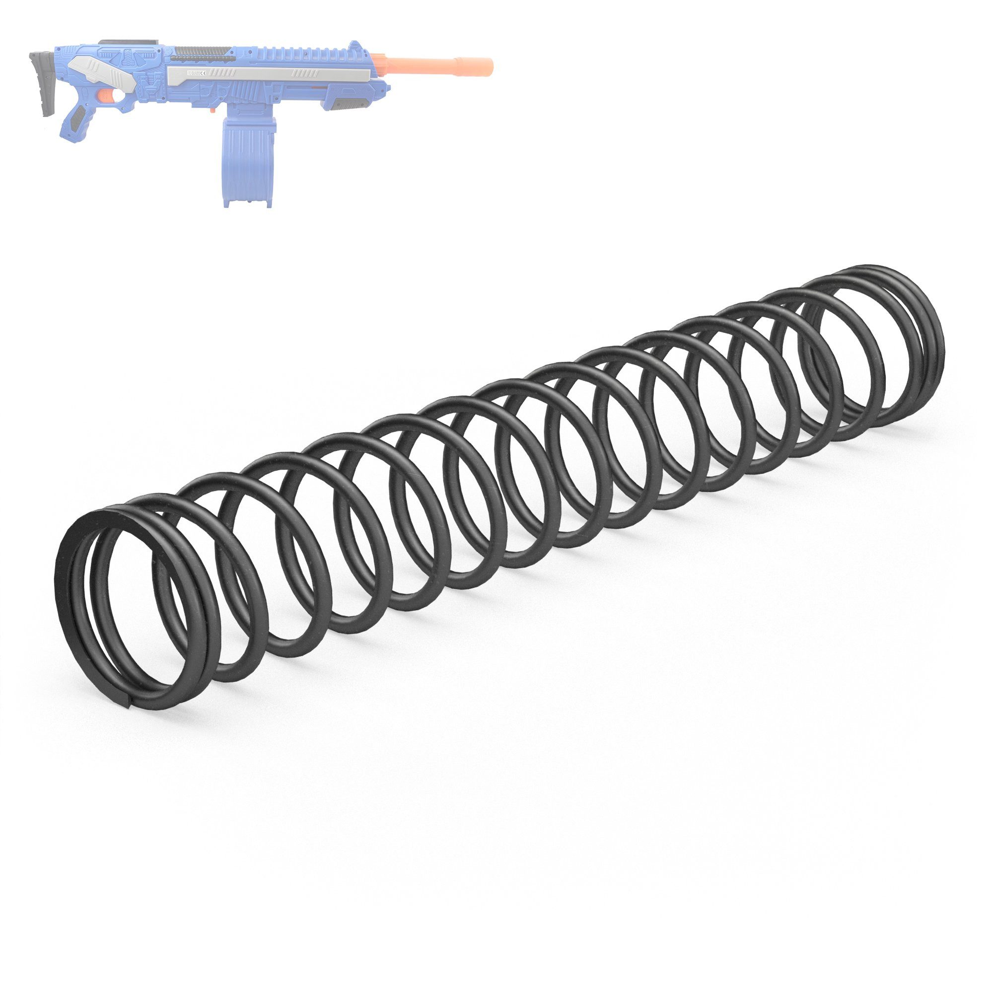 Blasterparts Blaster Tuning-Feder, Tactical Range, passend für BuzzBee, Ein schnelles Power Upgrade für einen coolen Blaster