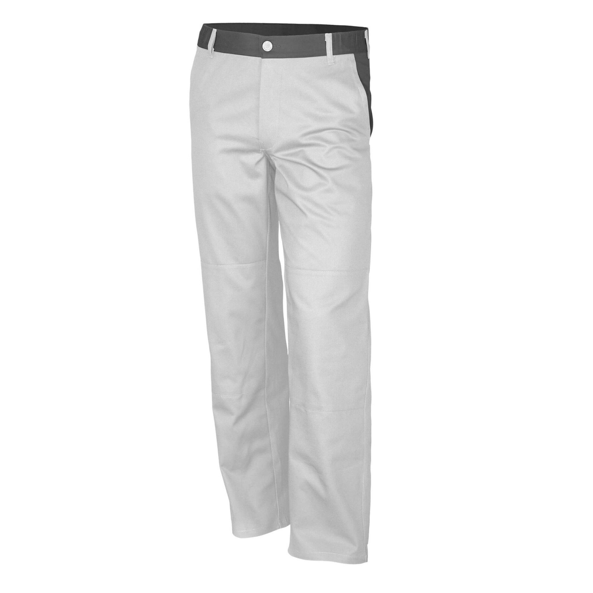 Qualitex Workwear Arbeitsbundhose 2-farbig Werkstatthose BW 240 aus faserverstätkter Baumwolle (1-tlg)