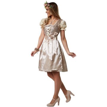 dressforfun Dirndl Frauenkostüm Mini-Dirndl Burgau Modell 1