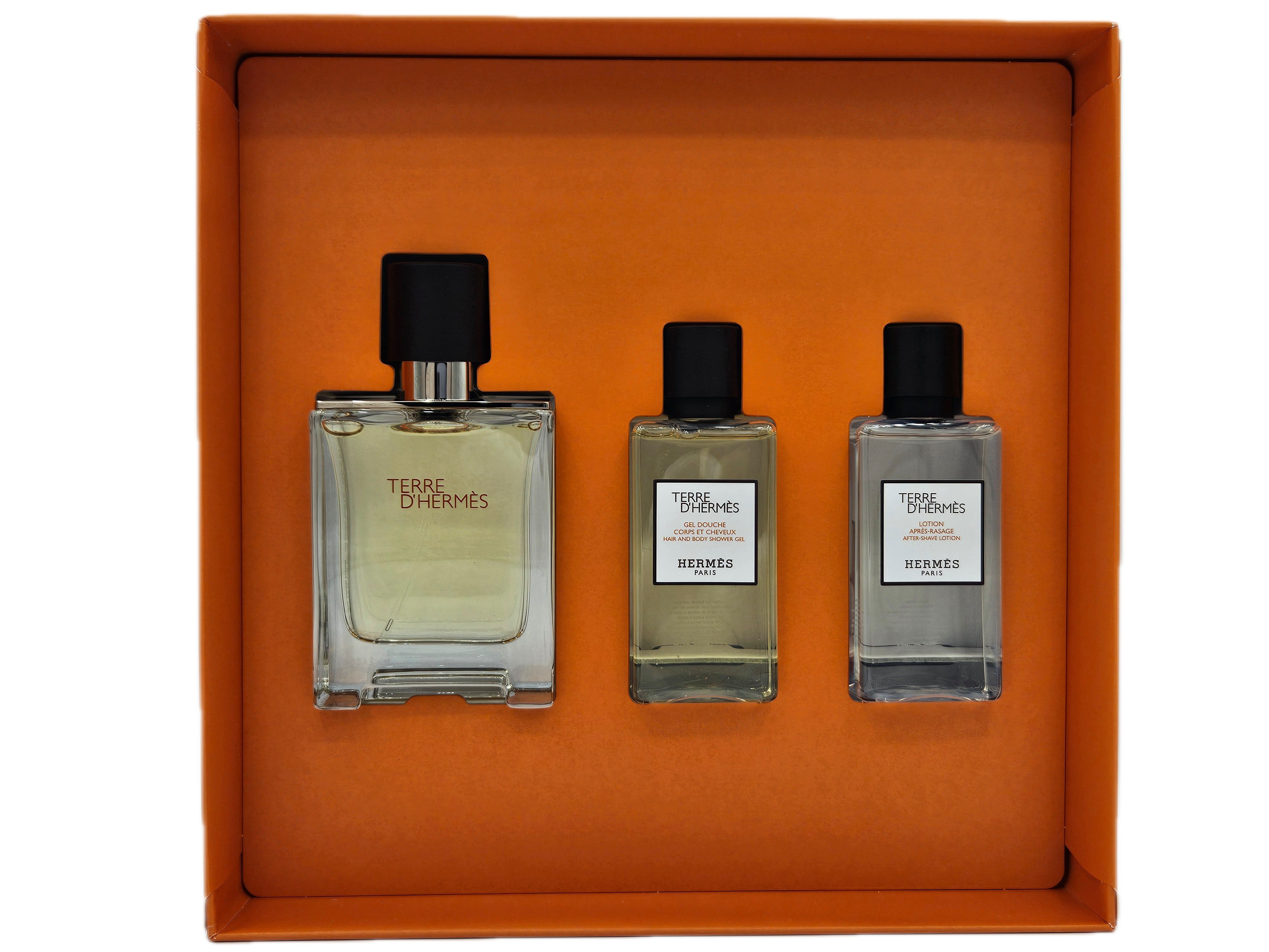 Eau de Toilette Terre d'Hermès 50 ml Eau de Toilette & Duschgel 40 ml & ASL 40 ml