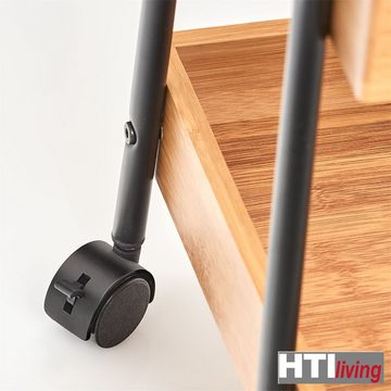 HTI-Living Küchenwagen Beistellwagen Bambus/Metall