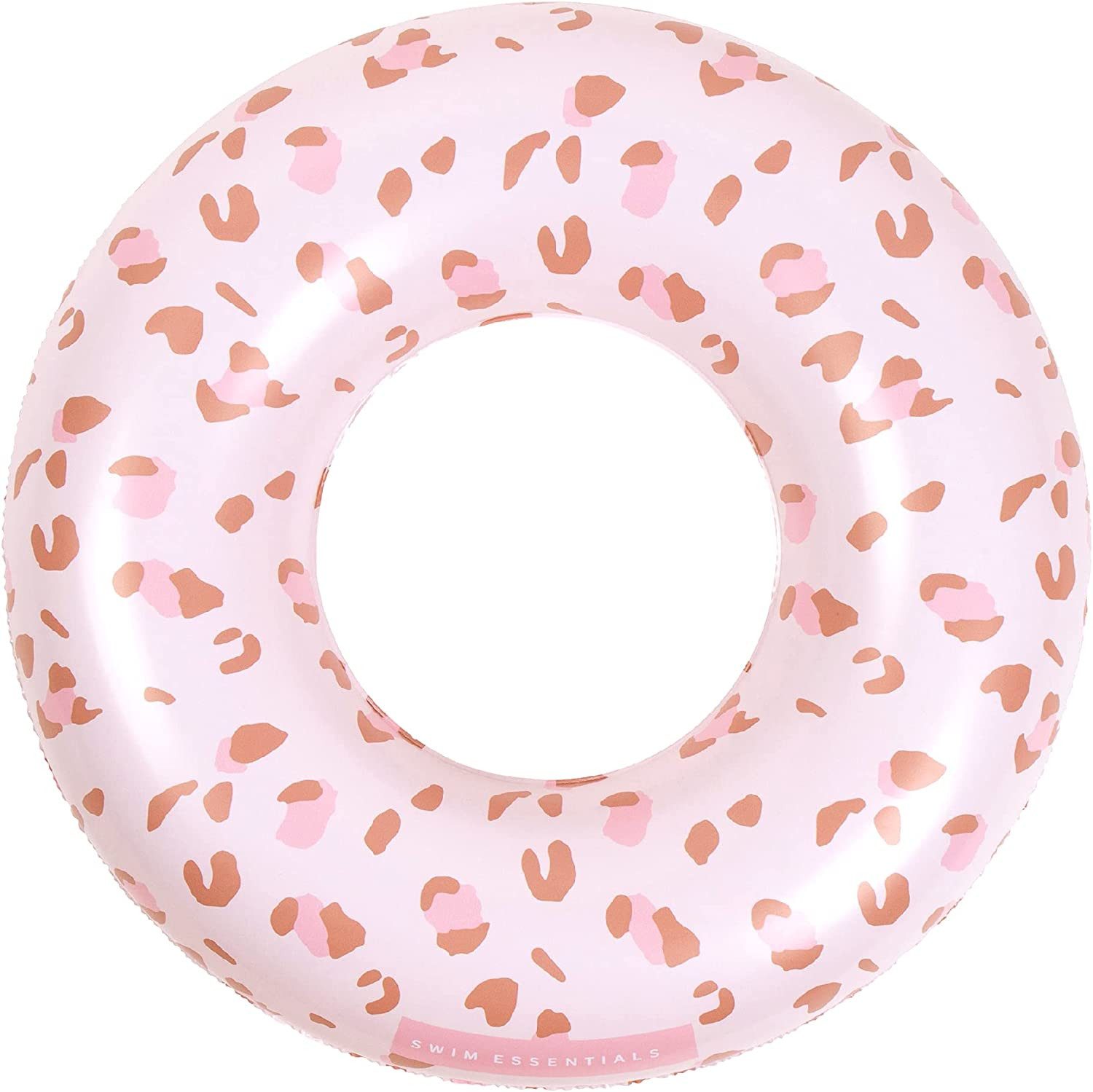 Swim Essentials Schwimmring Schwimmring 90 cm Alt Pink Leopard, Schwimmreifen Reifen Ring