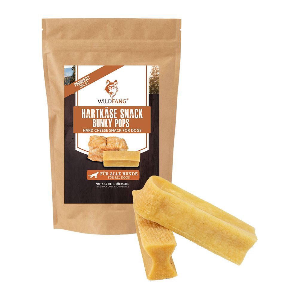 Kauspielzeug Kaukäse - Hartkäse Kaustab - Probierset Bunky Pops
