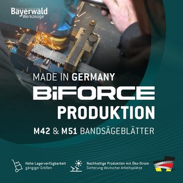 QUALITÄT AUS DEUTSCHLAND Bayerwald Werkzeuge Bandsägeblatt Bayerwald M42 Bandsägeblatt BiFORCE ALLSTAR, 1.1 mm (Dicke)