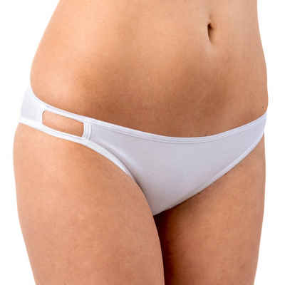 HERMKO Tangaslip 5040 Damen Mini-Slip (Brazilian-Style) Cotton / Elastan