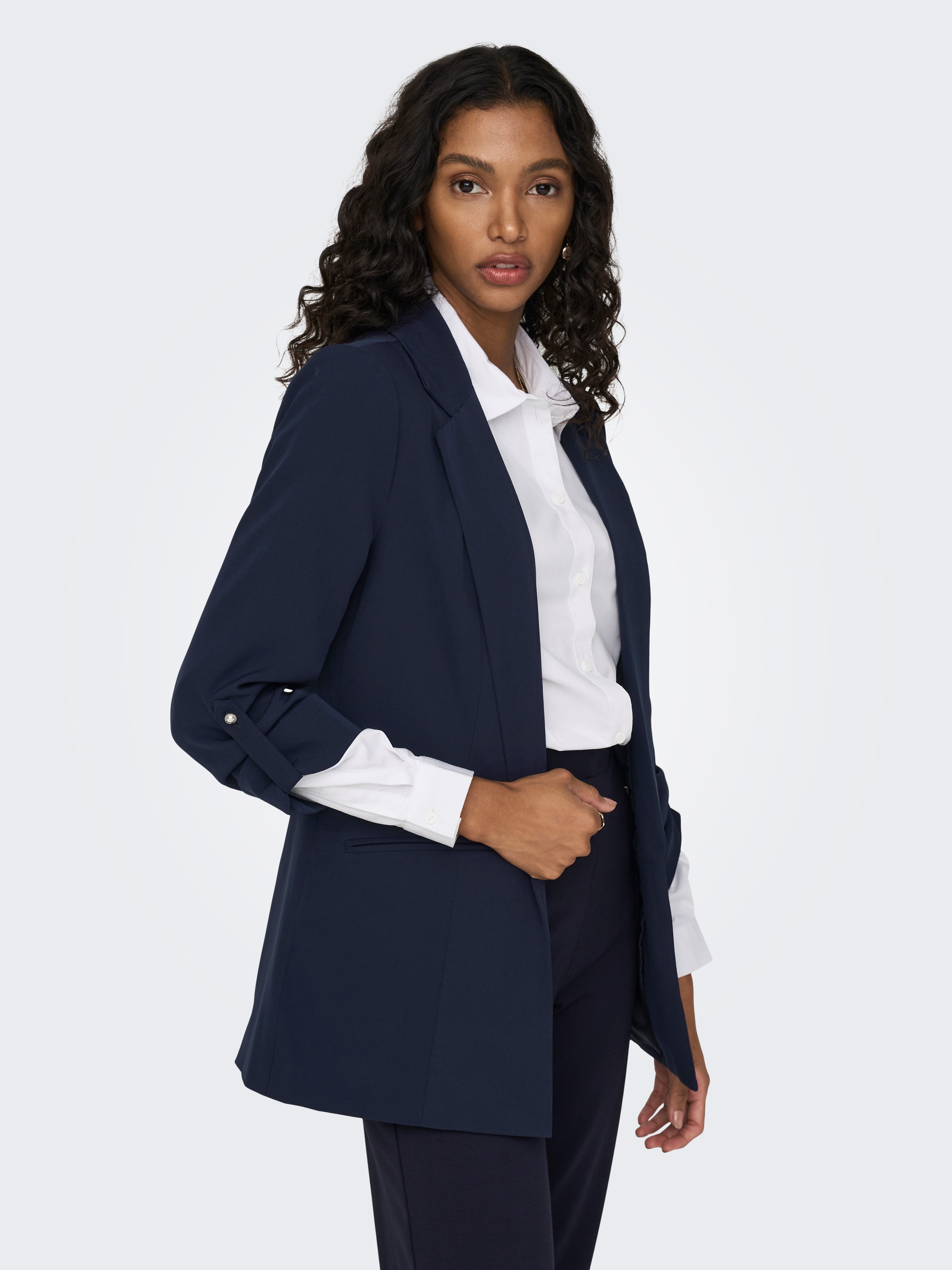 ONLY Kurzblazer ONLKAYLE-ORLEEN 3/4 BLAZER TLR NOOS Materialmix, regular fit – Bild 3 von 5