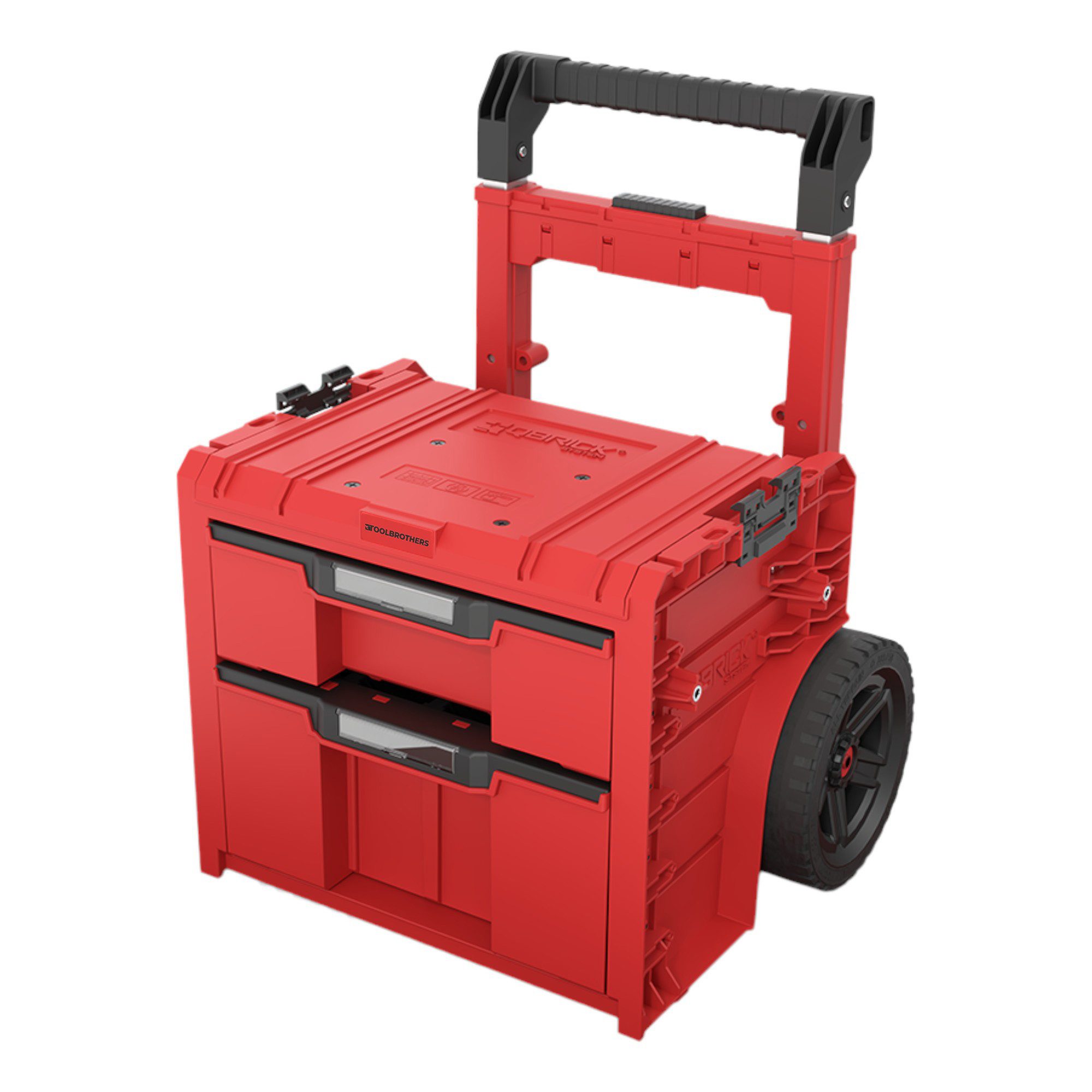 Toolbrothers Werkzeugkoffer RHINO L Drawer 2 Cart Plus ULTRA - Mobiler Schubladenkoffer auf Rädern