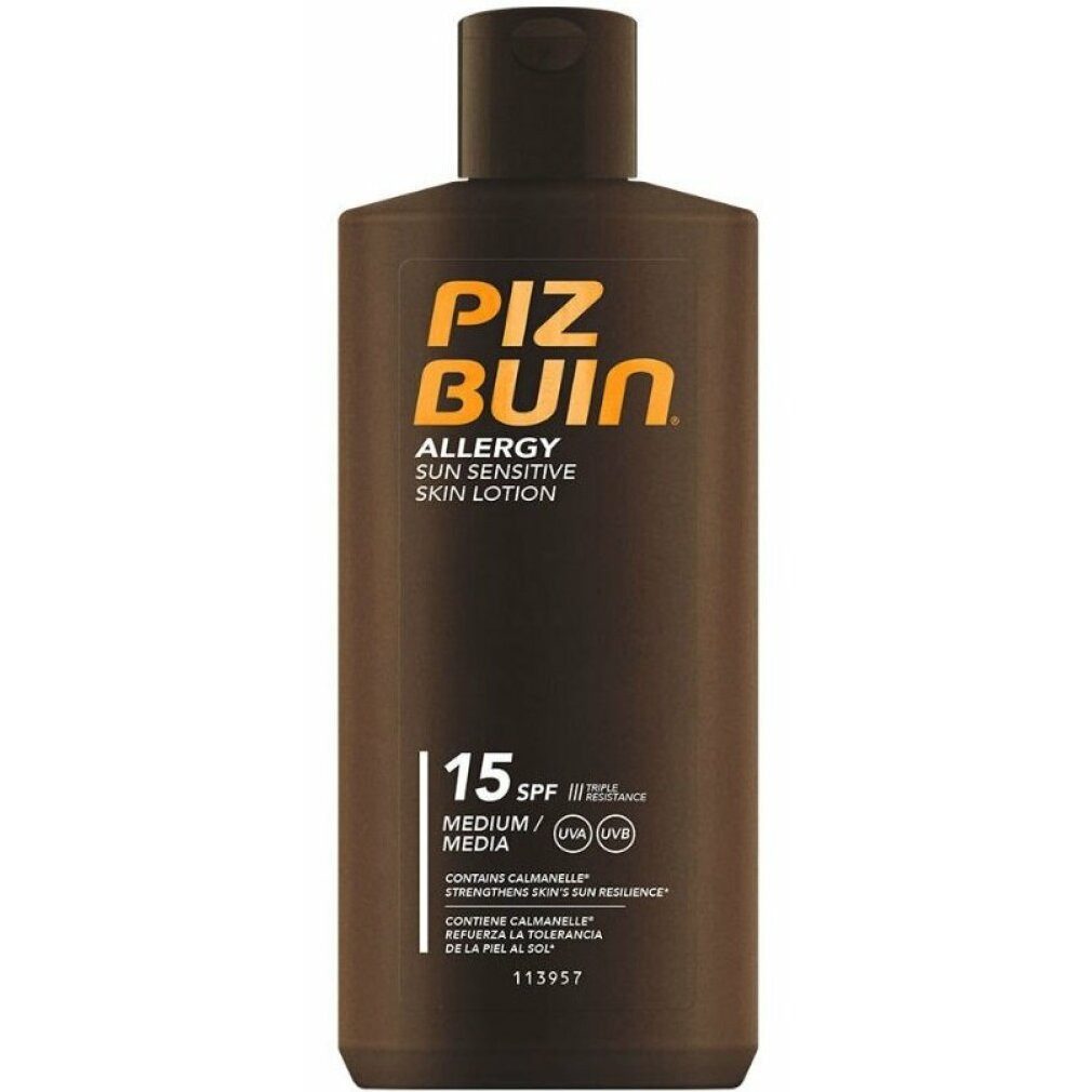 Piz Buin Sonnenschutzcreme Allergy Sun Sensitive Haut Lotion SPF 15