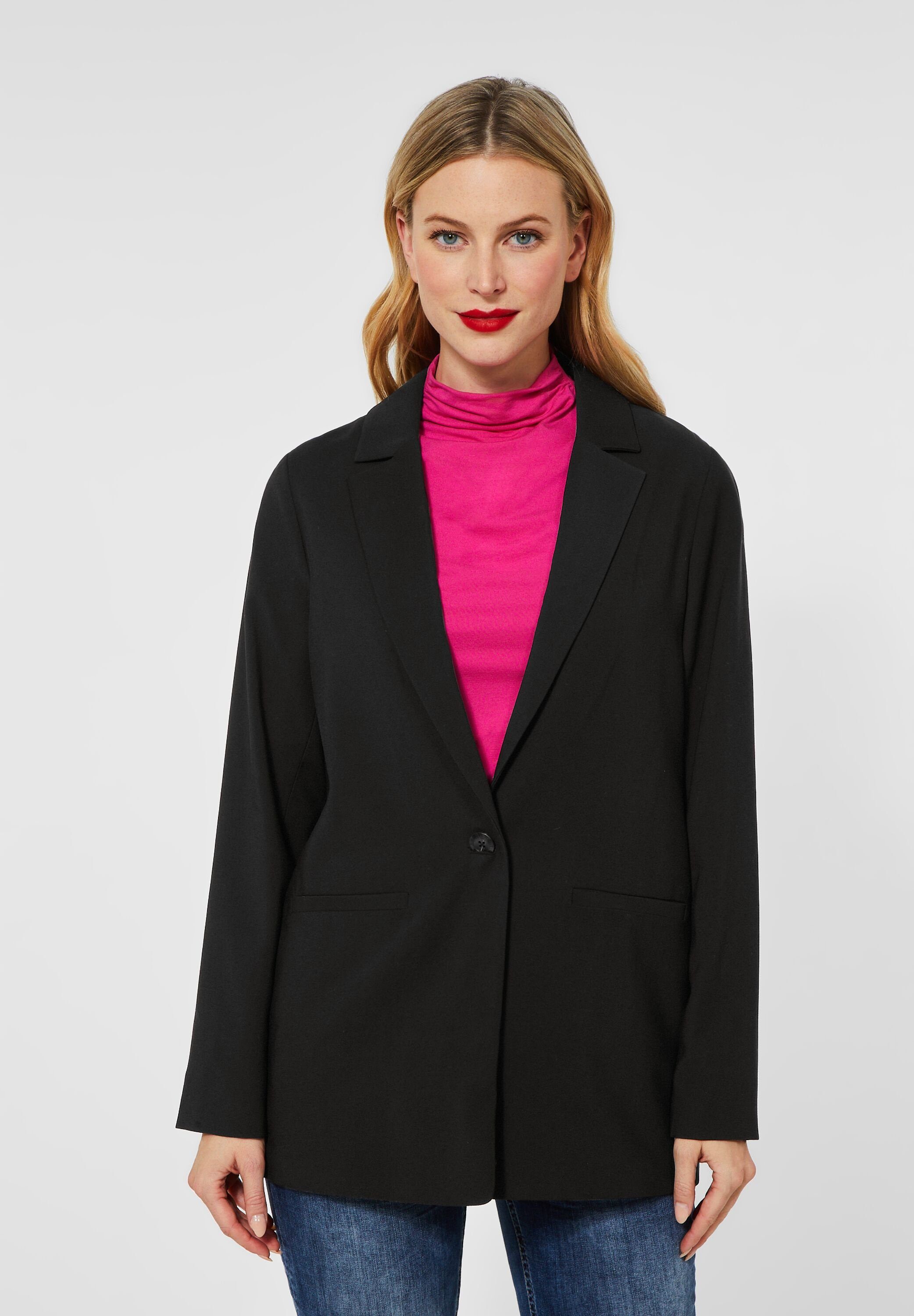 STREET ONE Jackenblazer Casual Longblazer
