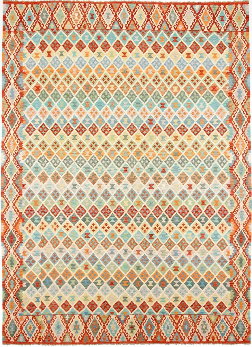 Orientteppich Kelim Afghan 326x475 Handgewebter rechteckig, Trading, Orientteppich, Höhe: 3 mm Nain