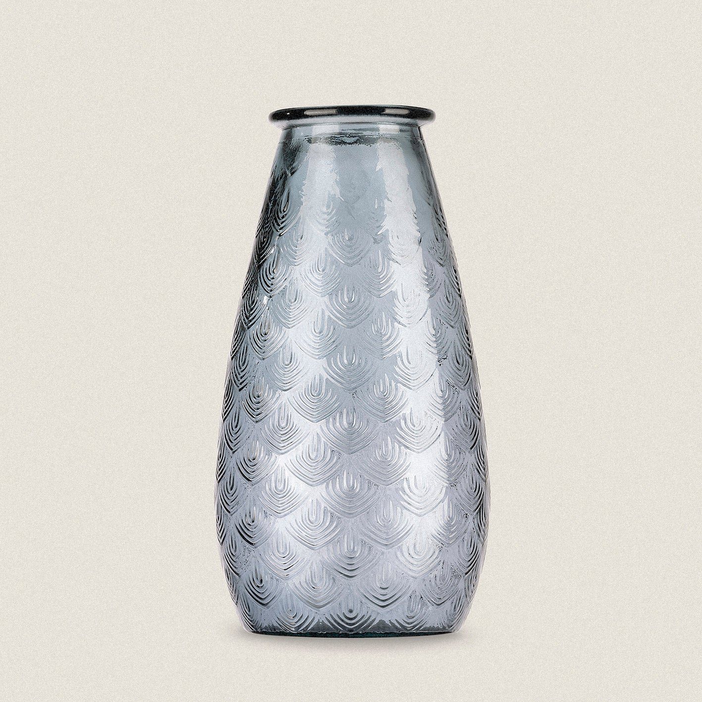 100 Altglas, % Tischvase "Isabella", up way the Vase blau