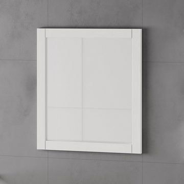 Woodroom Spiegel Valencia, Kiefer massiv lackiert, BxHxT 62x70x3 cm