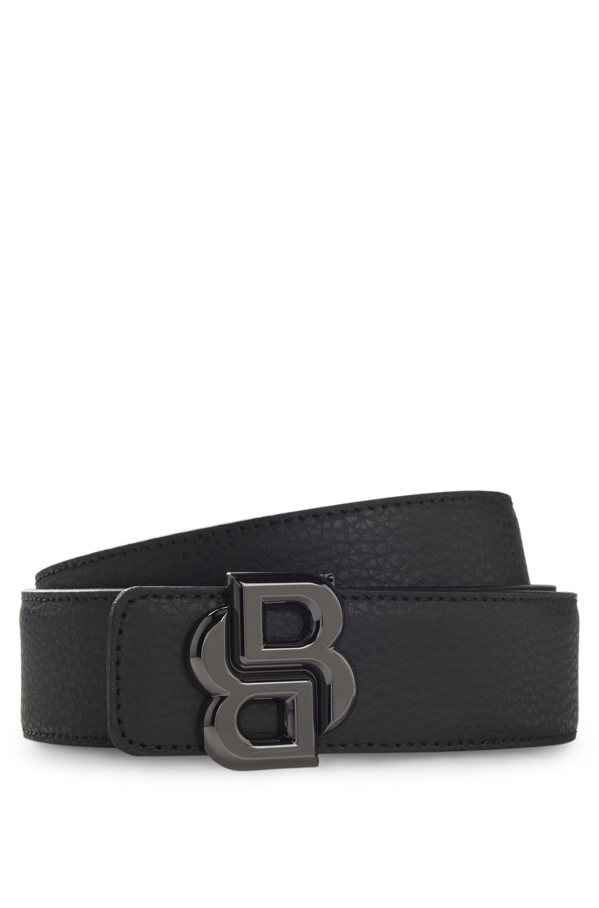 BOSS Wendegürtel B_Icon-Gr-St Sr35 aus italienischem Leder