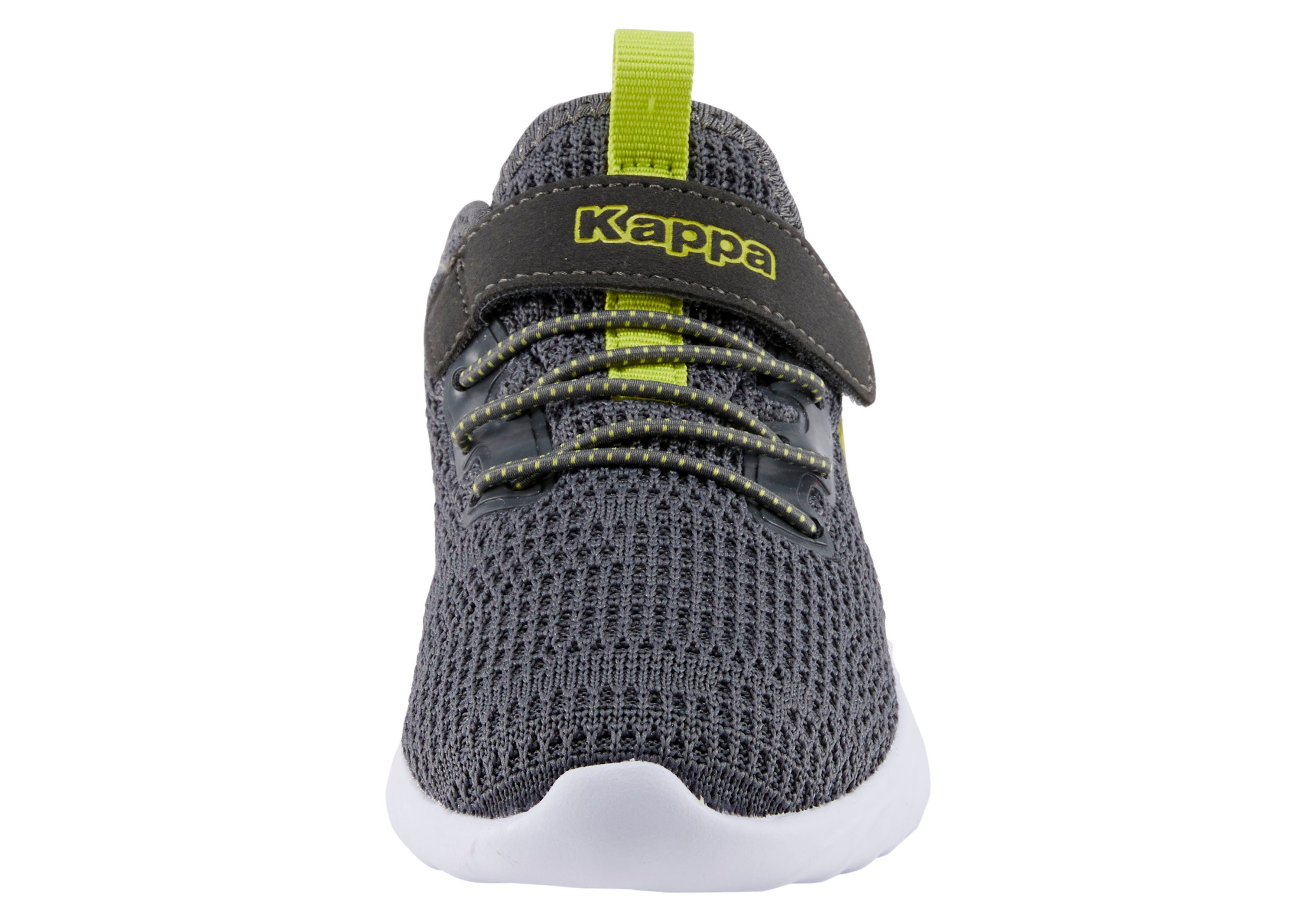 grau-lime Kappa für mit Klettverschluss Sneaker Kinder