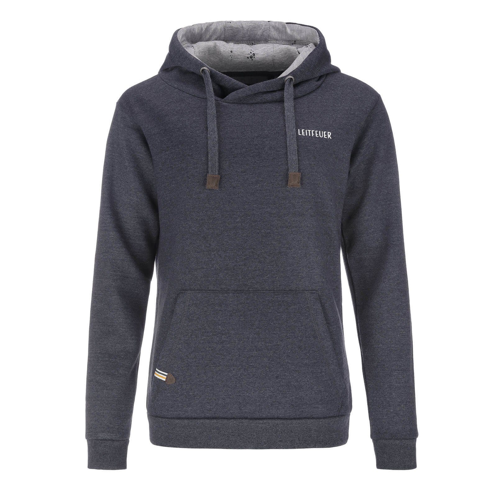 Leitfeuer Kapuzenpullover Damen Sweathoody unifarben und günstig online kaufen