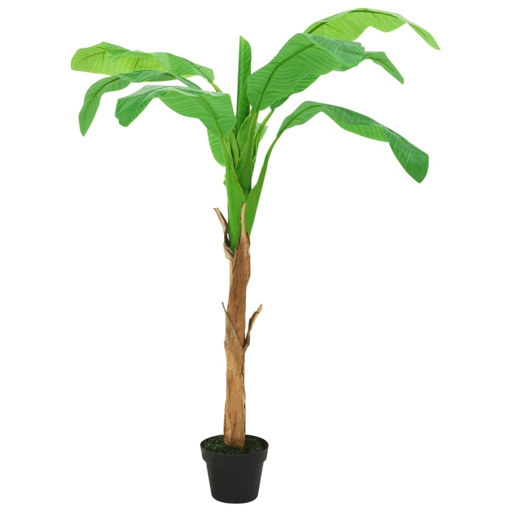 Kunstrasen Künstlicher Bananenbaum mit Topf 180 cm Grün, vidaXL, Höhe: 180 mm