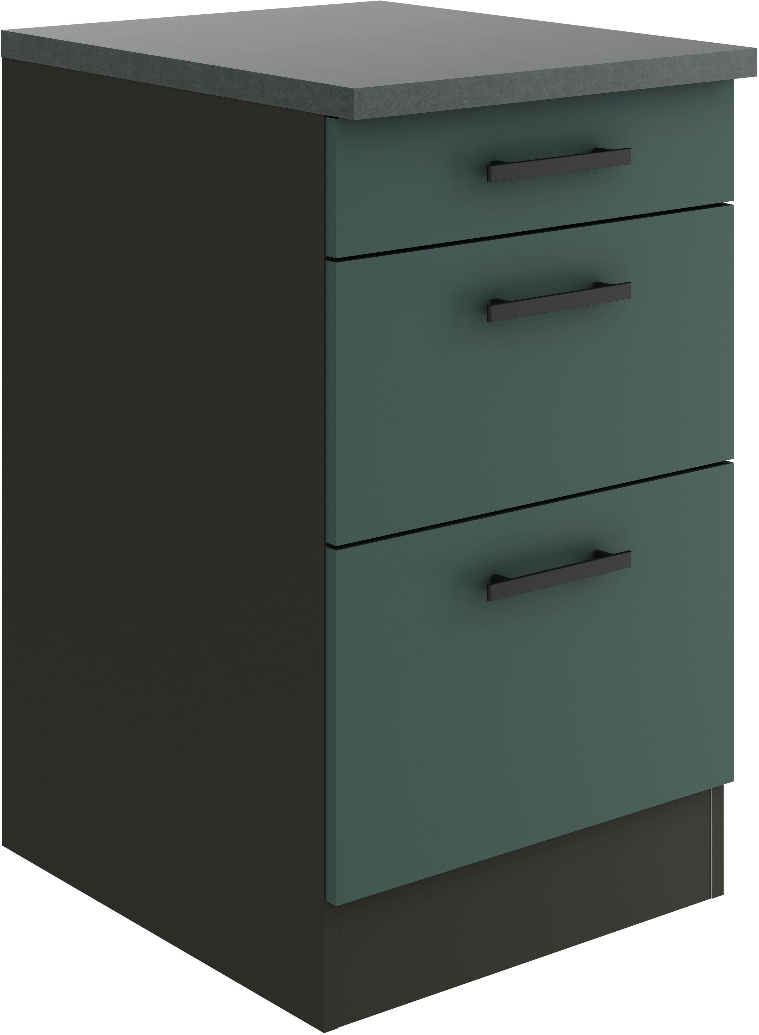OPTIFIT Unterschrank Palma Breite 50 cm, mit 3 Schubkästen