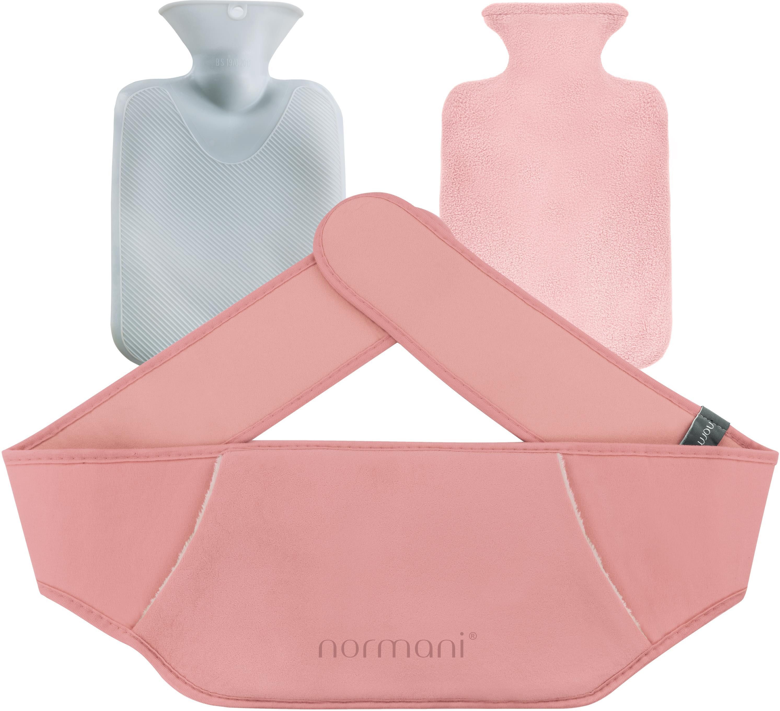 normani Wärmflasche Wärmflasche mit Gürtel extra groß Ninilchik, Wärmegürtel mit Taschen