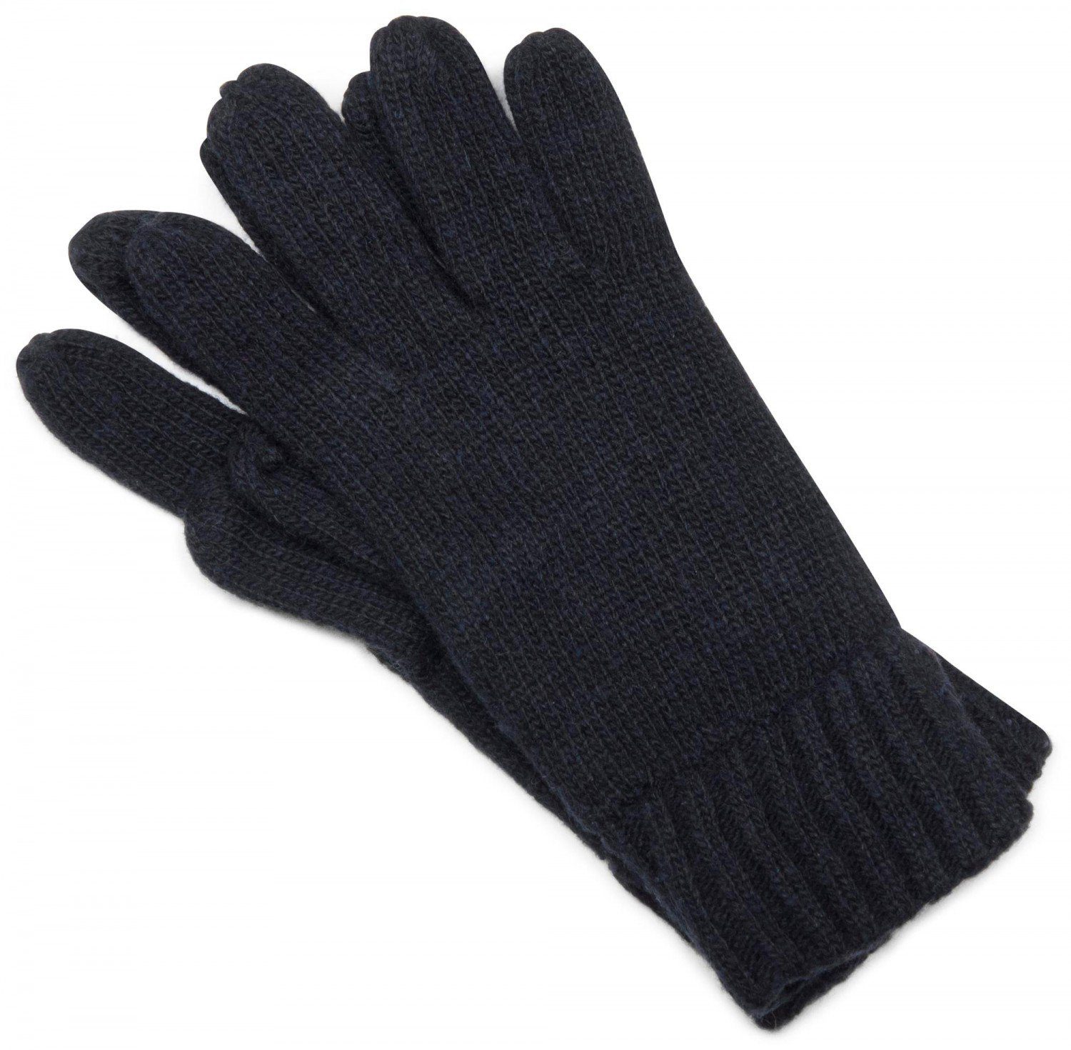 styleBREAKER Strickhandschuhe Klassische Strick Handschuhe Midnight-Blue