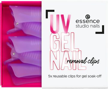 Essence Nagellack studio nails UV GEL NAIL removal clips, 3-tlg.