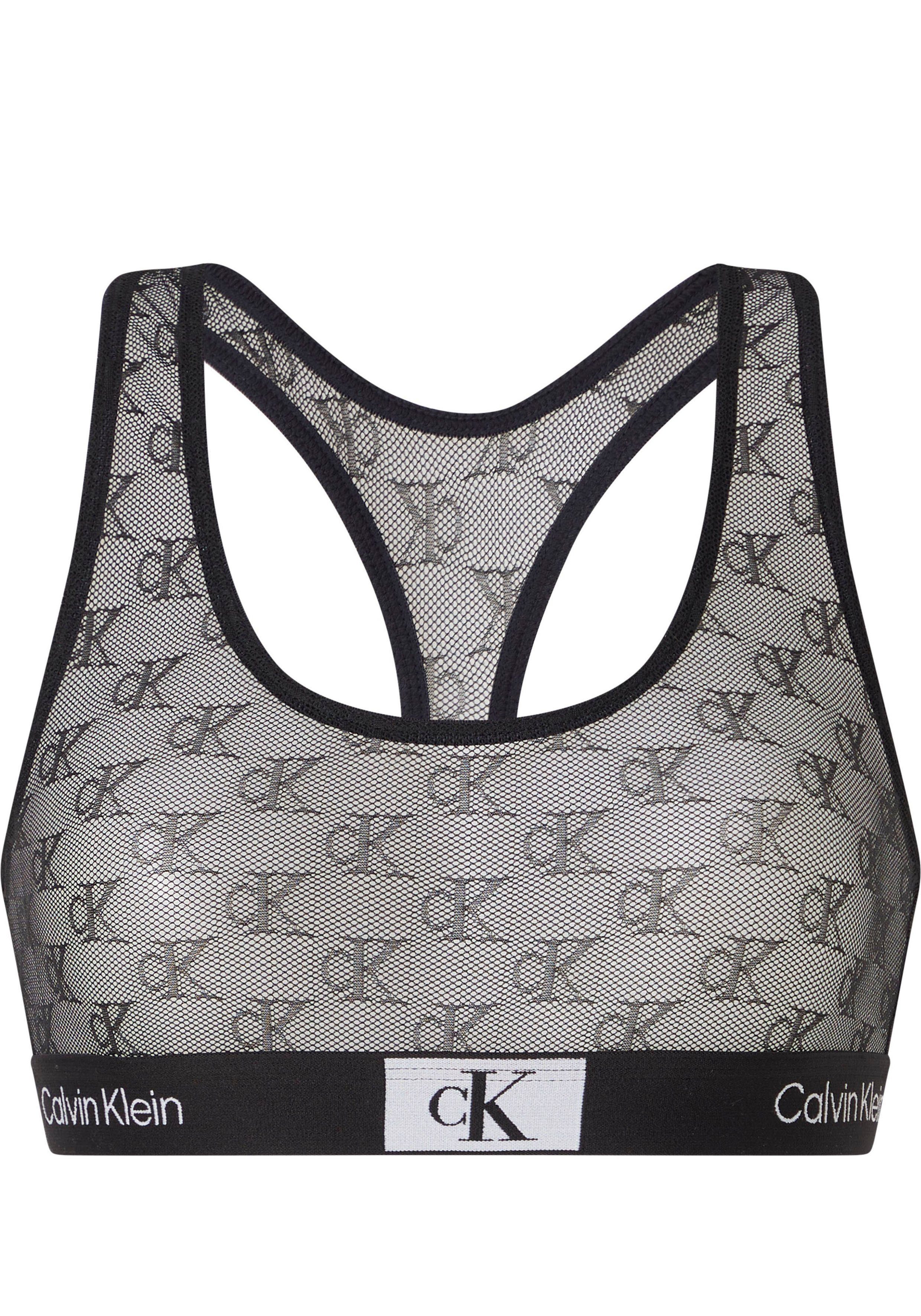 Calvin Klein Underwear UNLINED Bralette-BH mit BRALETTE CK-Monogrammen
