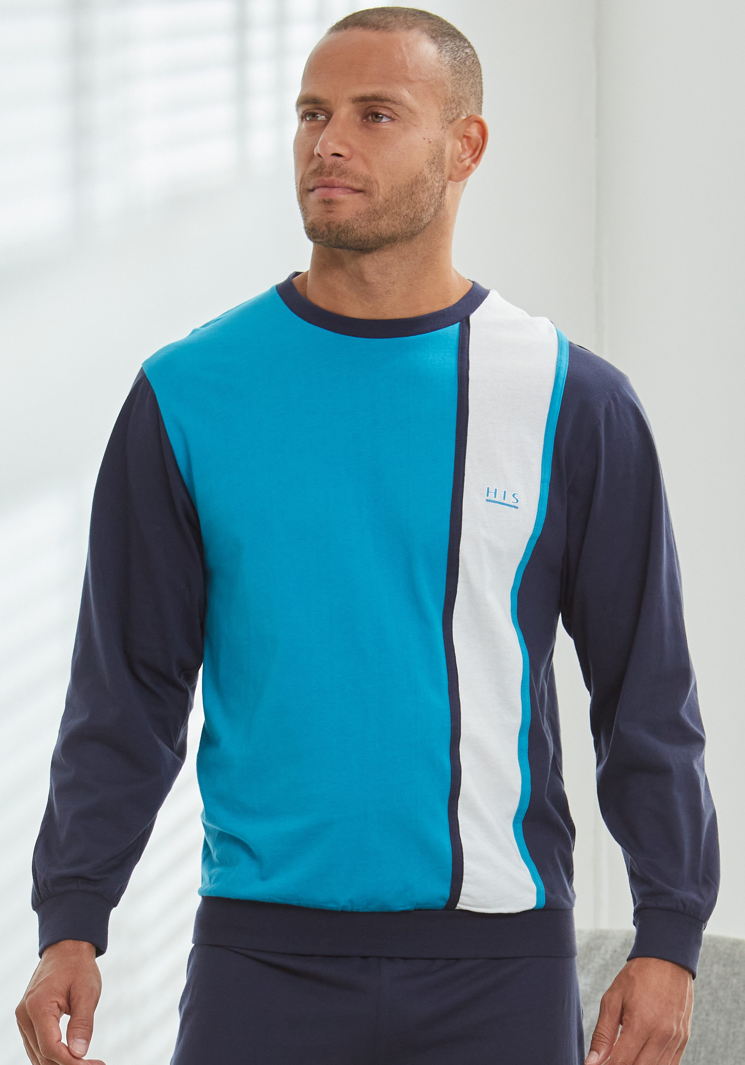 H.I.S Pyjama Schlafanzug für Herren (2 günstig online kaufen