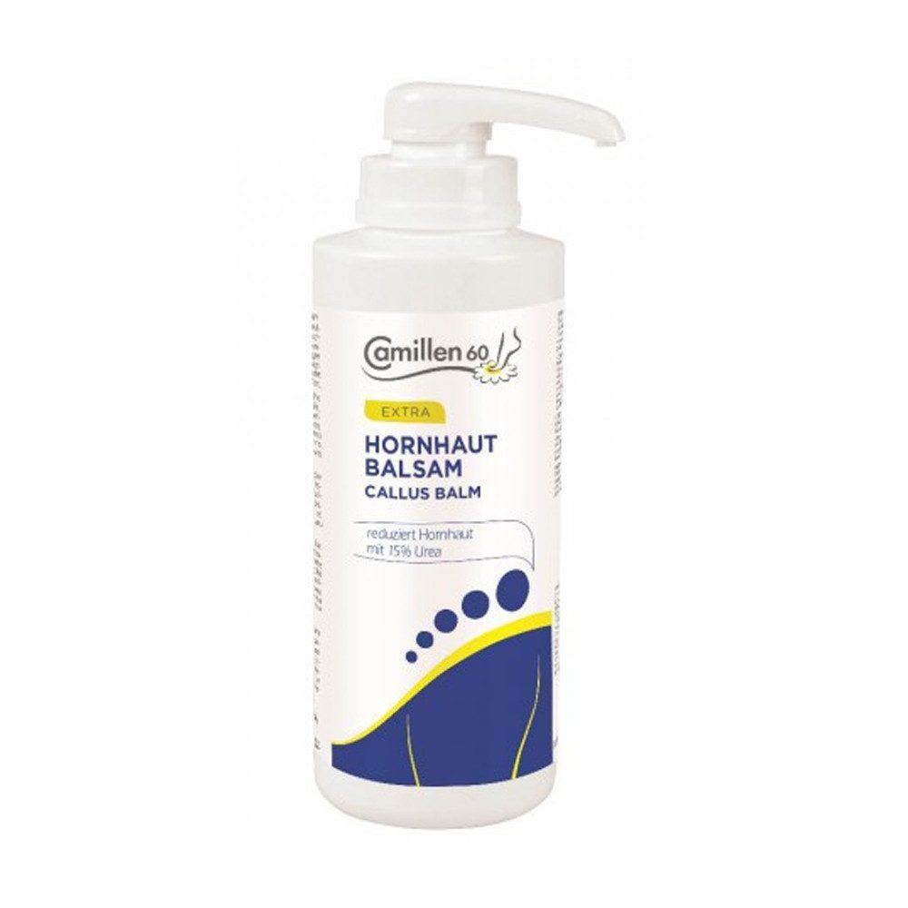Camillen 60 Fußpflegecreme Hornhaut Balsam - Reduziert die Hornhautbildung 500ml mit Pumpe