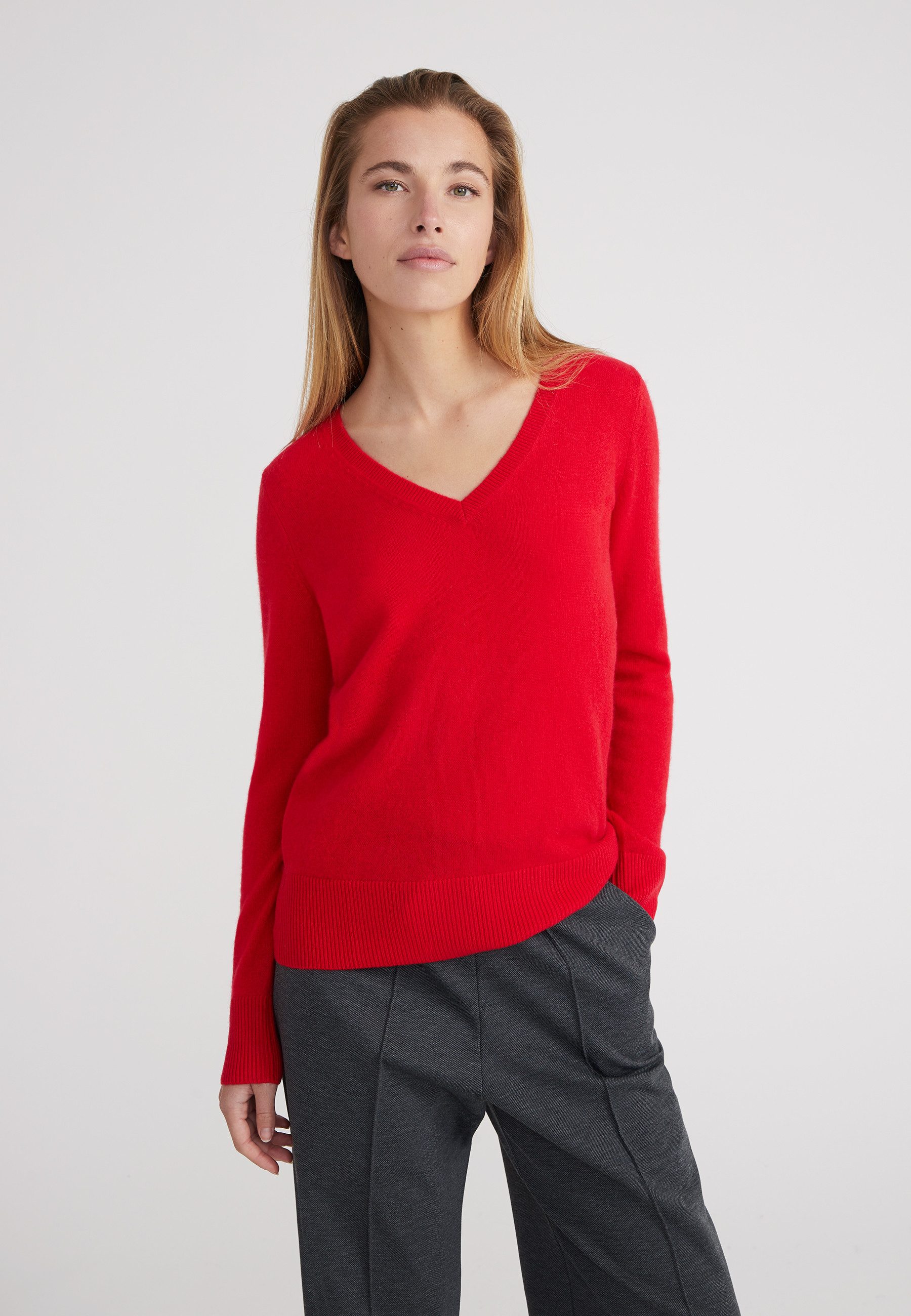 Style & Republic Kaschmirpullover Kaschmirpullover V-Neck günstig online kaufen