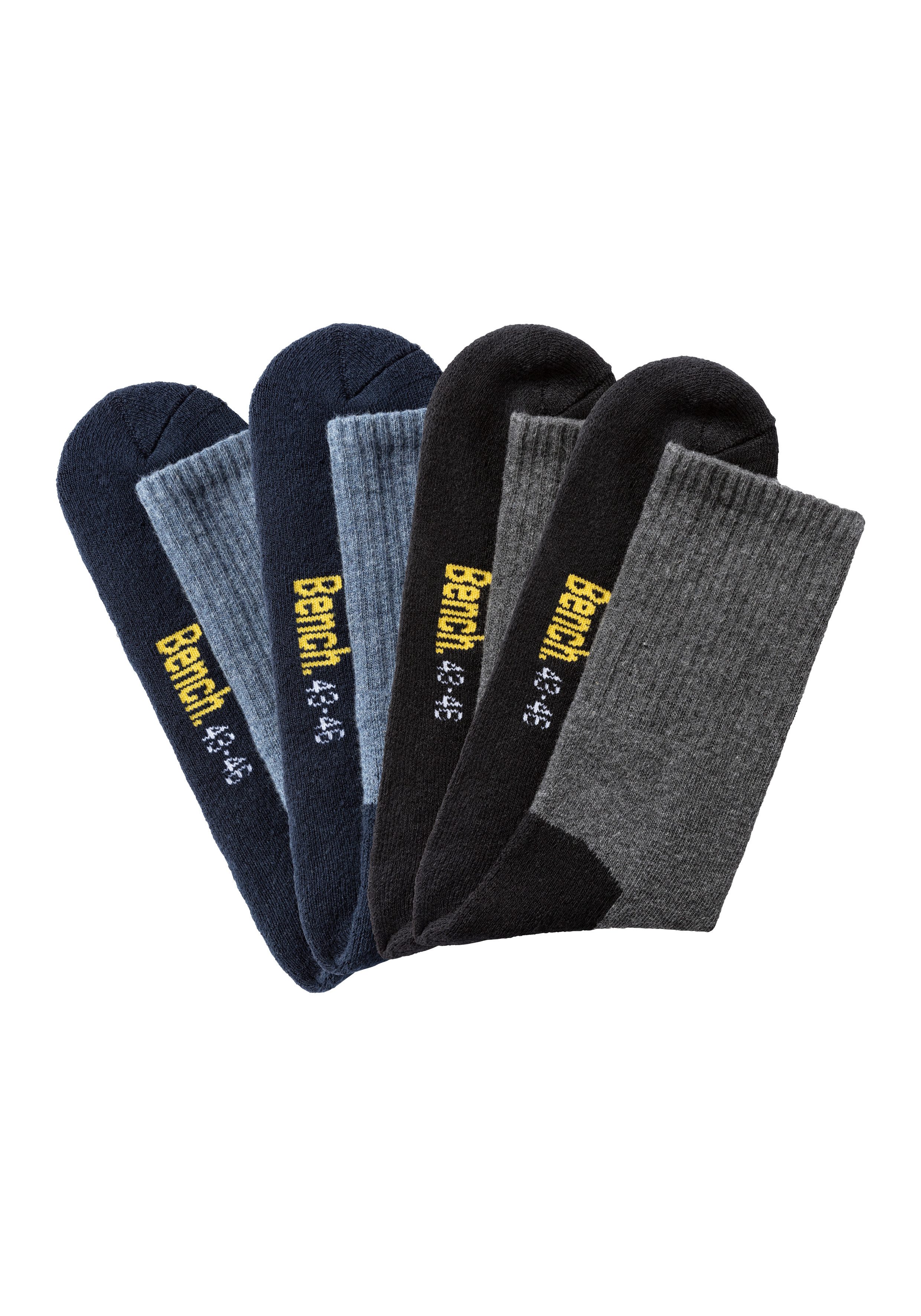 Bench. Tennissocken (Packung, 4-Paar) mit Fußfrottee günstig online kaufen