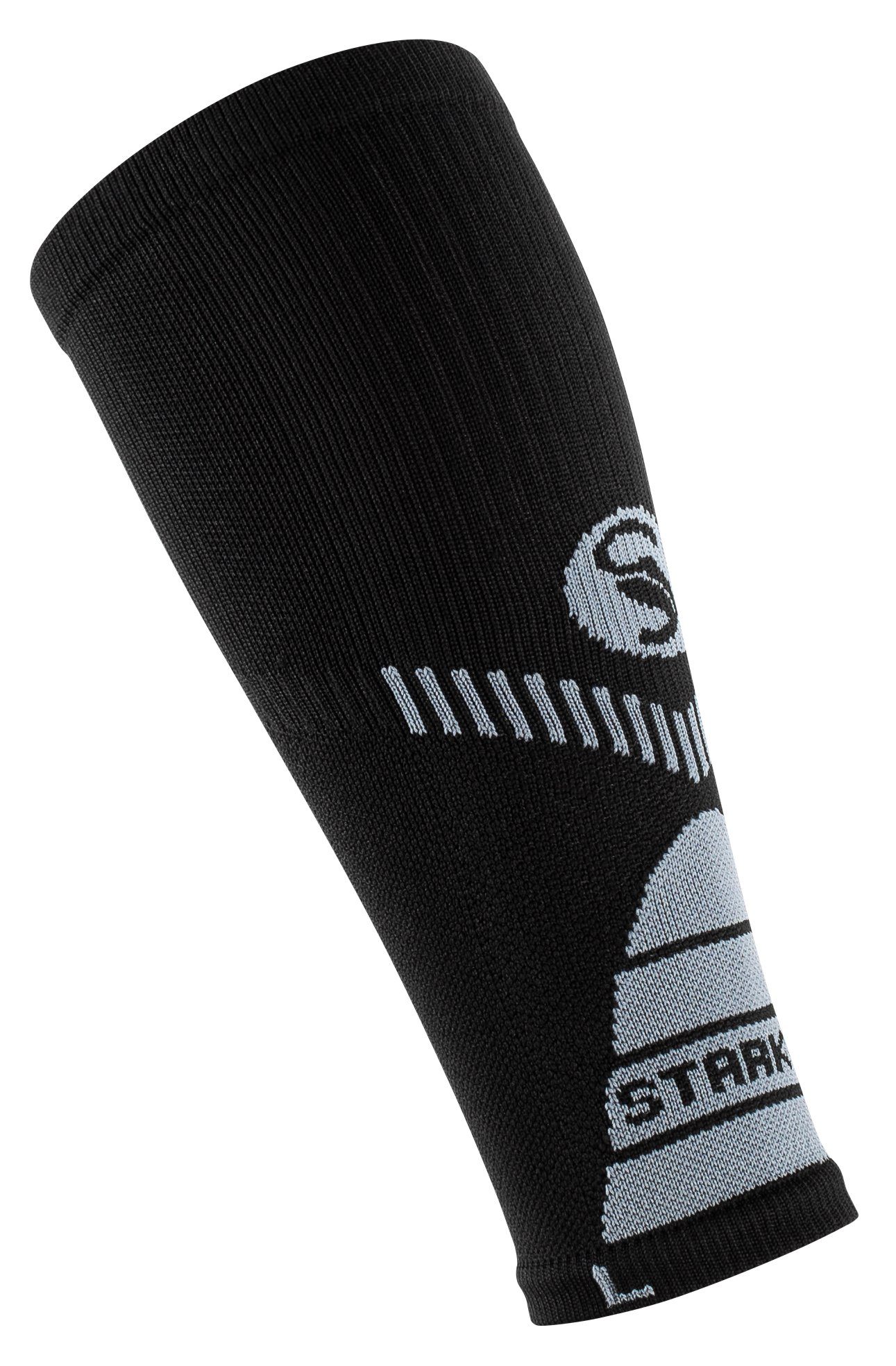 Stark Soul® Laufsocken Sport Waden-Kompressionsstrümpfe ohne Fuß, für Damen und Herren 2 Paar