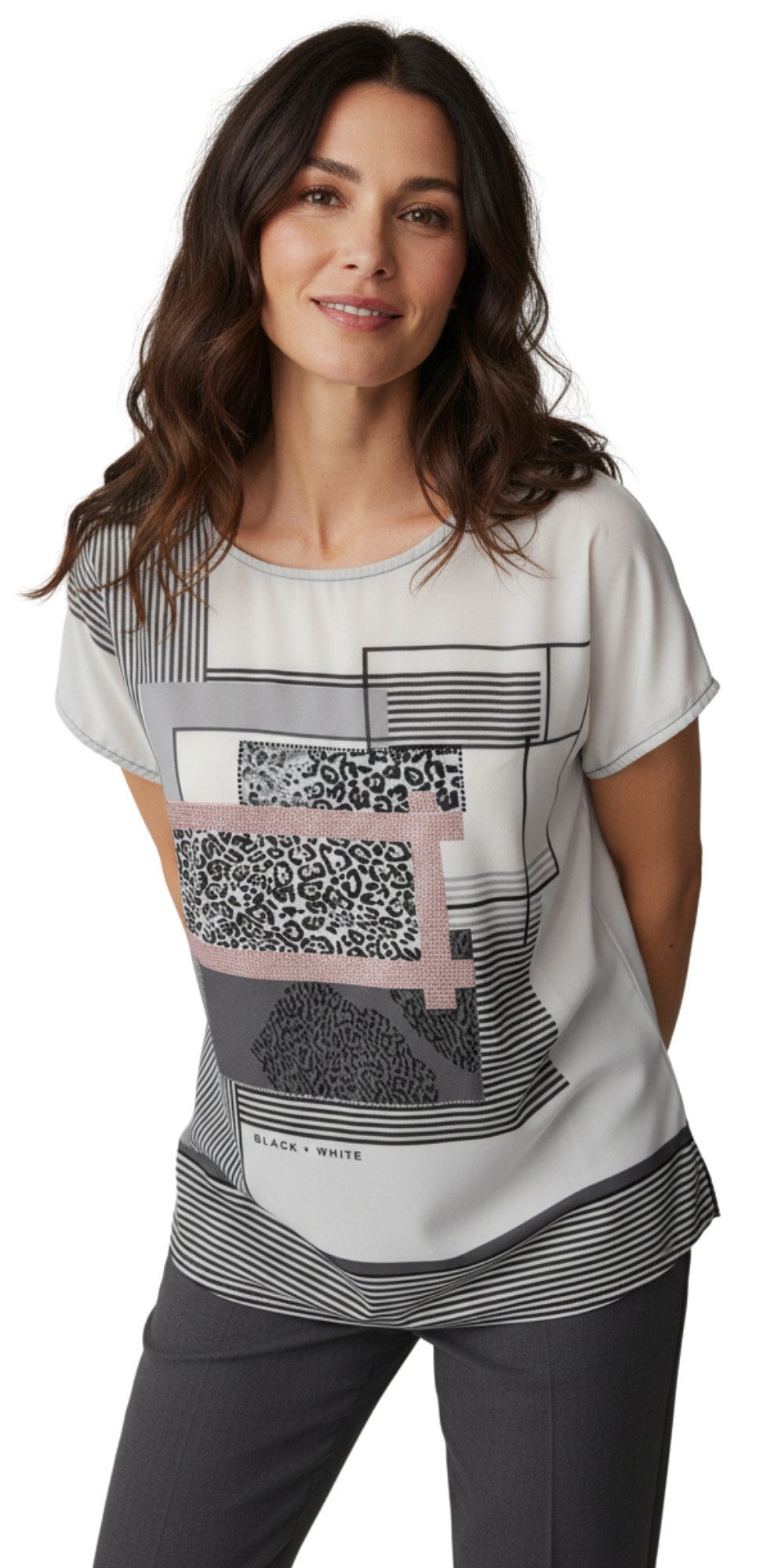 Estefania for woman Kurzarmshirt Estefania for woman, 197-1230 – Bild 2 von 5
