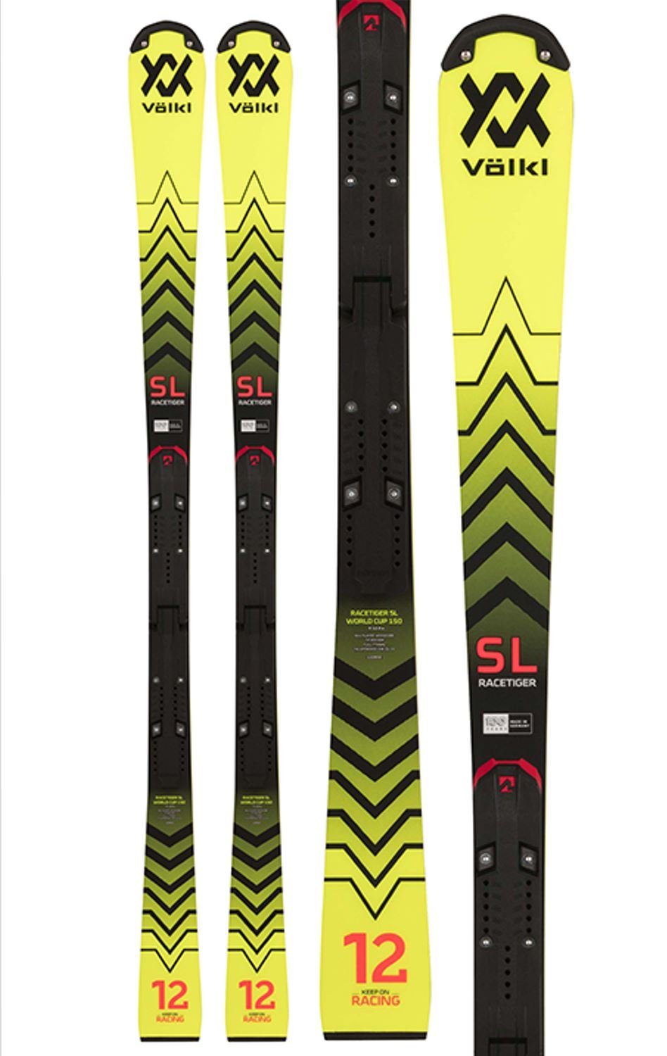 Völkl Racecarver, VÖLKL RACETIGER SL JR + RACEPLATE ´23