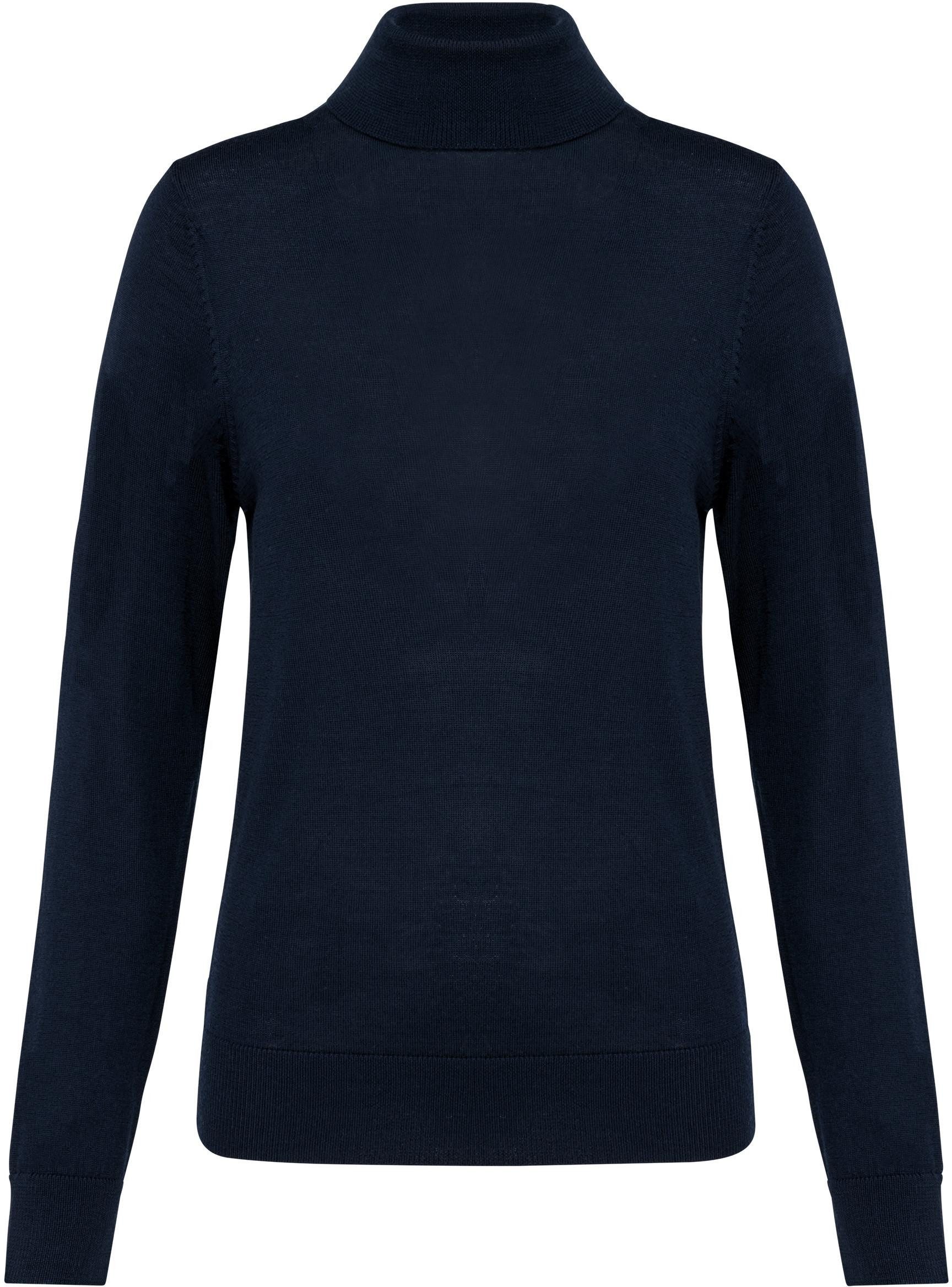 Kariban Sweatshirt Merino-Damenpullover mit Rollkragen günstig online kaufen