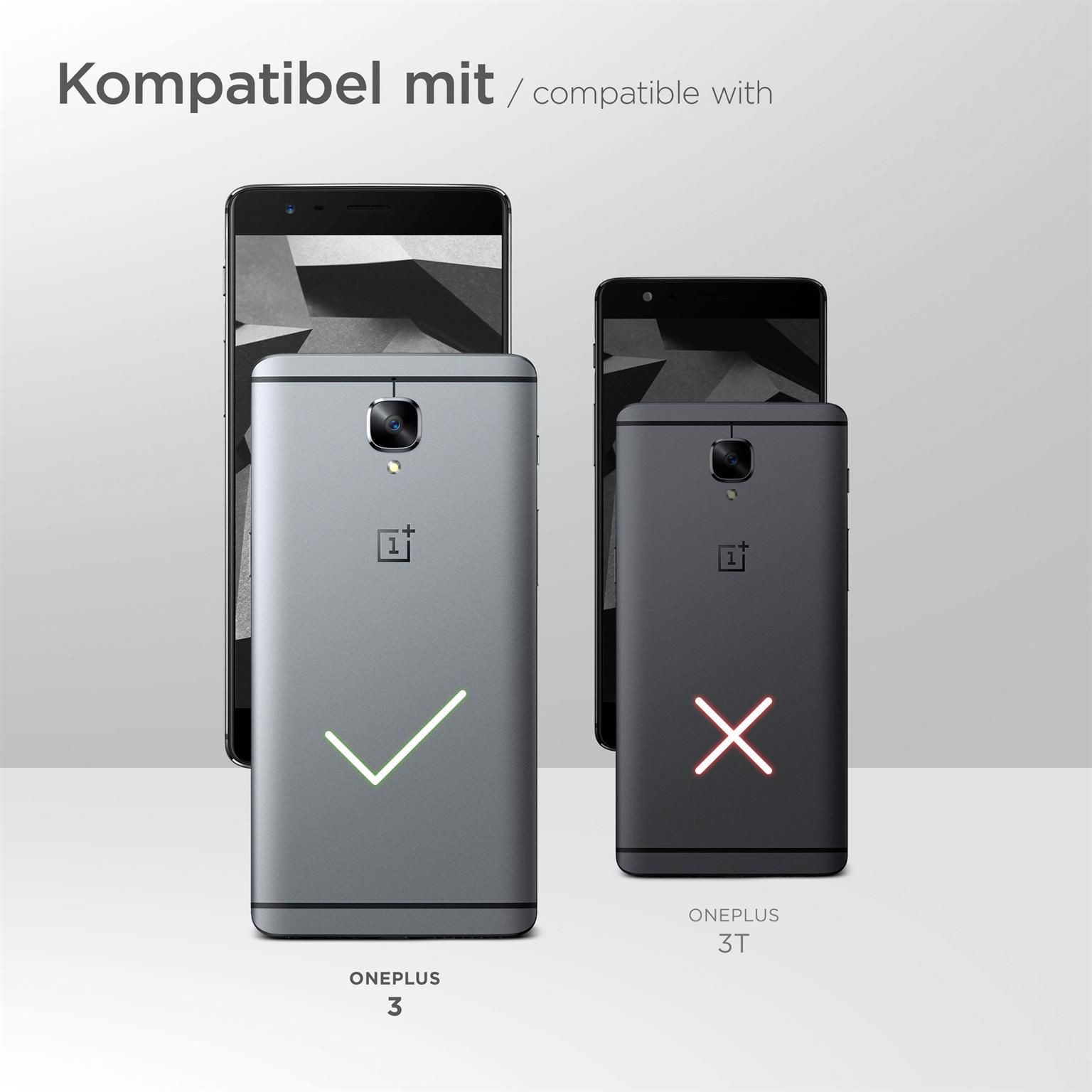 ONEFLOW Handyhülle für OnePlus 3 Wasserdichte Tasche BeachBag Schwarz 5,5 Zoll, Hülle mit Touch Kamera Fenster IPX8 Unterwasser-Tasche zum Schwimmen