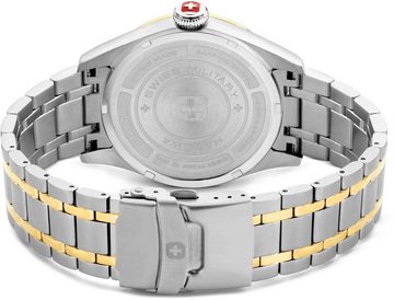 Swiss Military Hanowa Quarzuhr THUNDERBOLT, SMWGH0000860, Armbanduhr, Herrenuhr, Schweizer Uhr, Swiss Made, bicolor, Datum