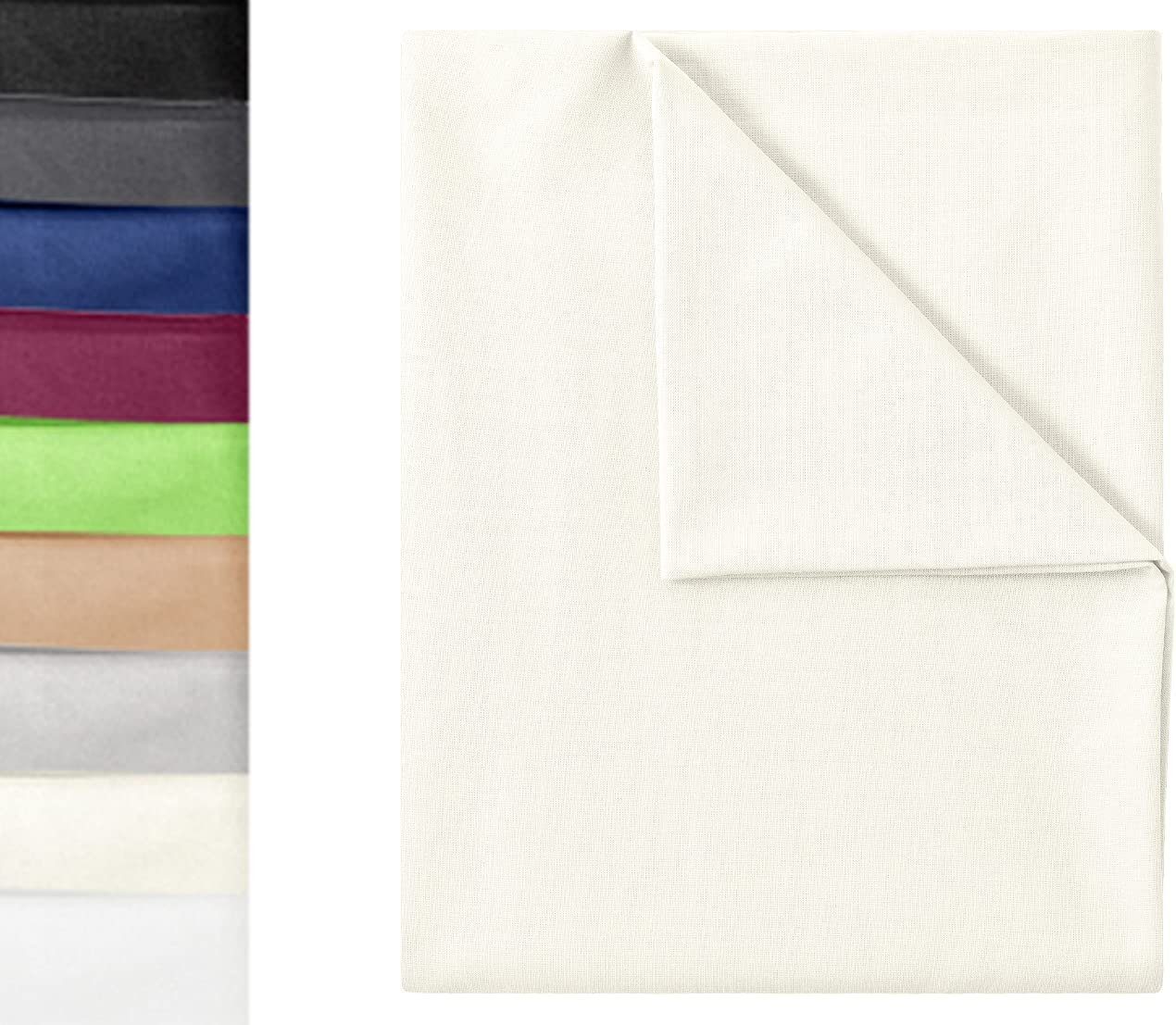 NatureMark Bettlaken gewebtes Bettlaken, 100% Baumwolle, günstig online kaufen