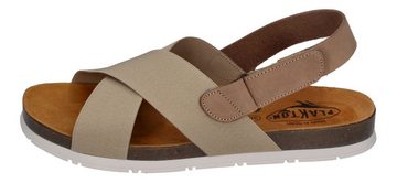 Plakton GEMA 565655 Riemchensandalette Taupe