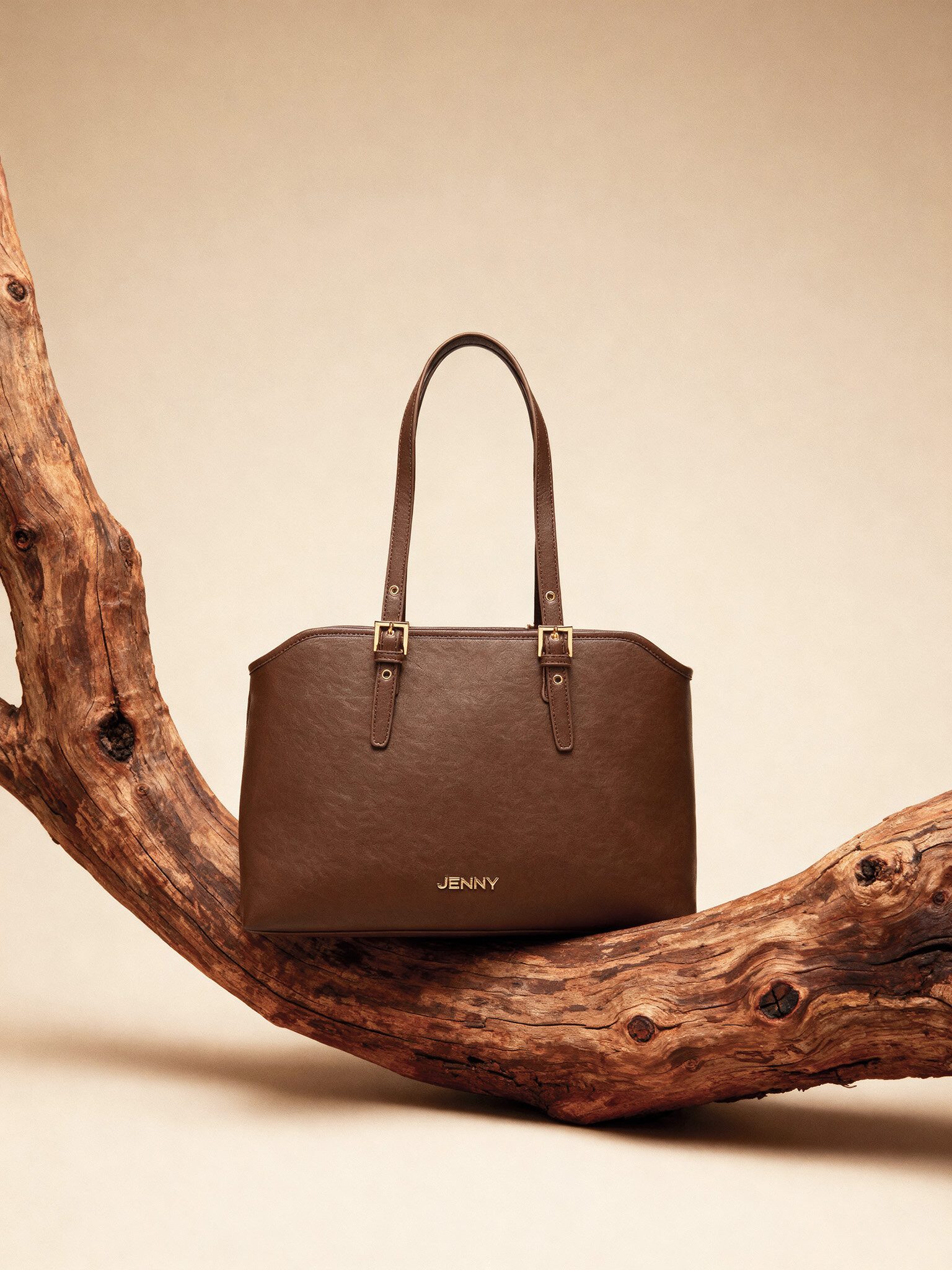 Jenny Handtasche Jenny Damenhandtasche Braun C-JEN-L-012-08