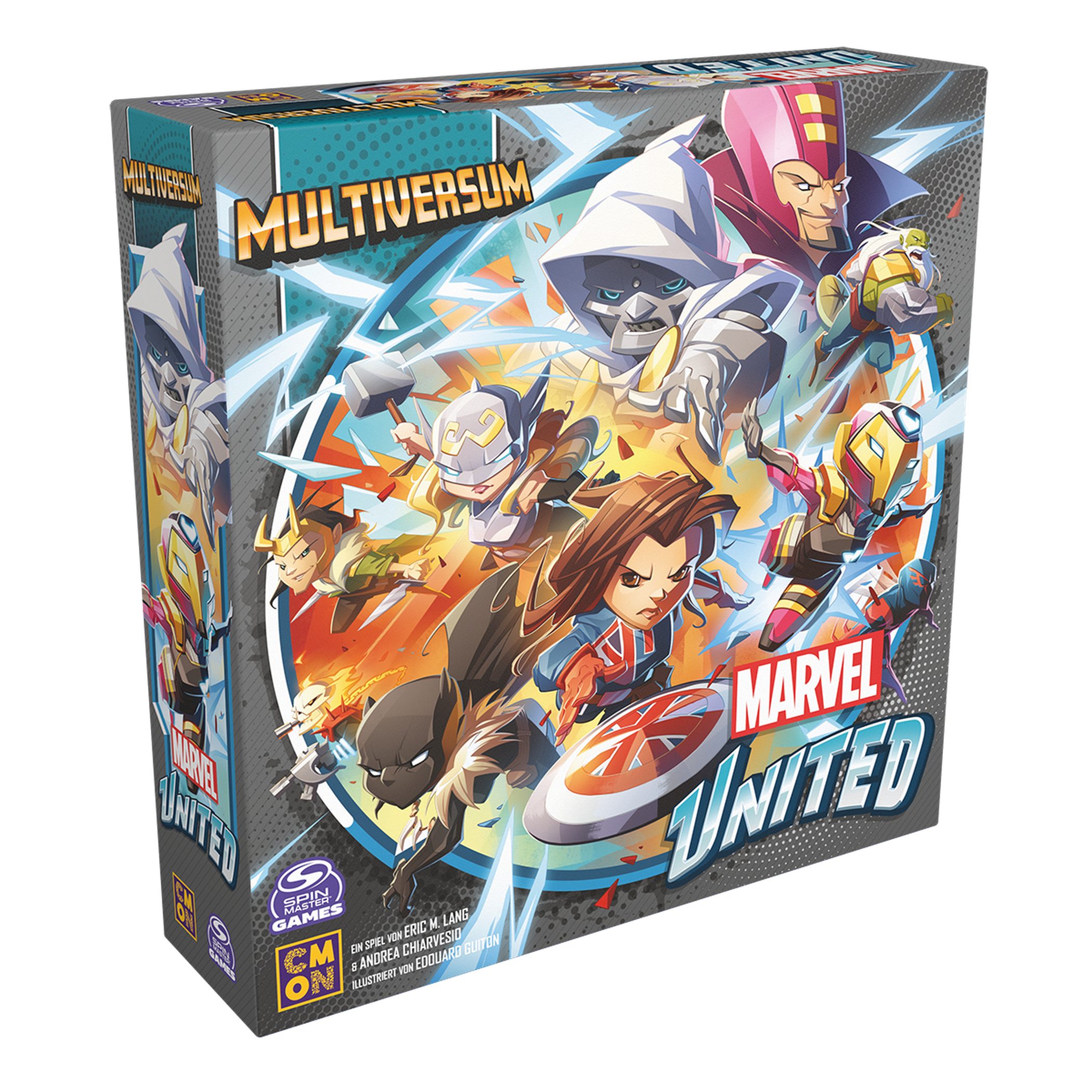 Asmodee Spiel Marvel United Multiversum ab 10 Jahren 1-5 Spieler