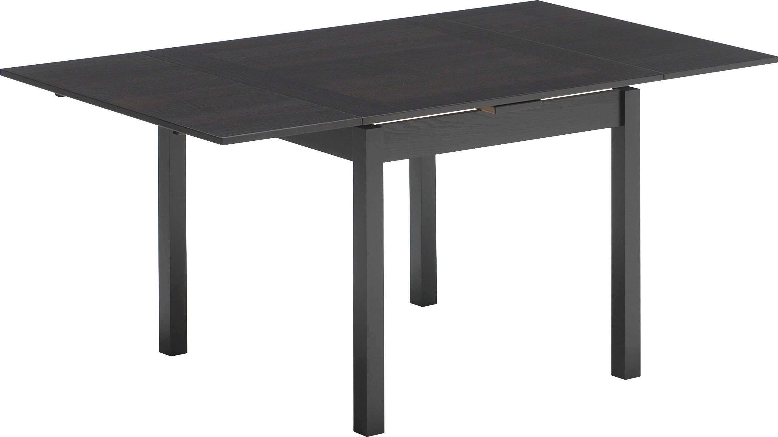 Hammel Furniture Esstisch Basic by zwei Auszugsfunktion Wenge Furnier/Massivholz, Breiten, aus in Dinex, Hammel mit