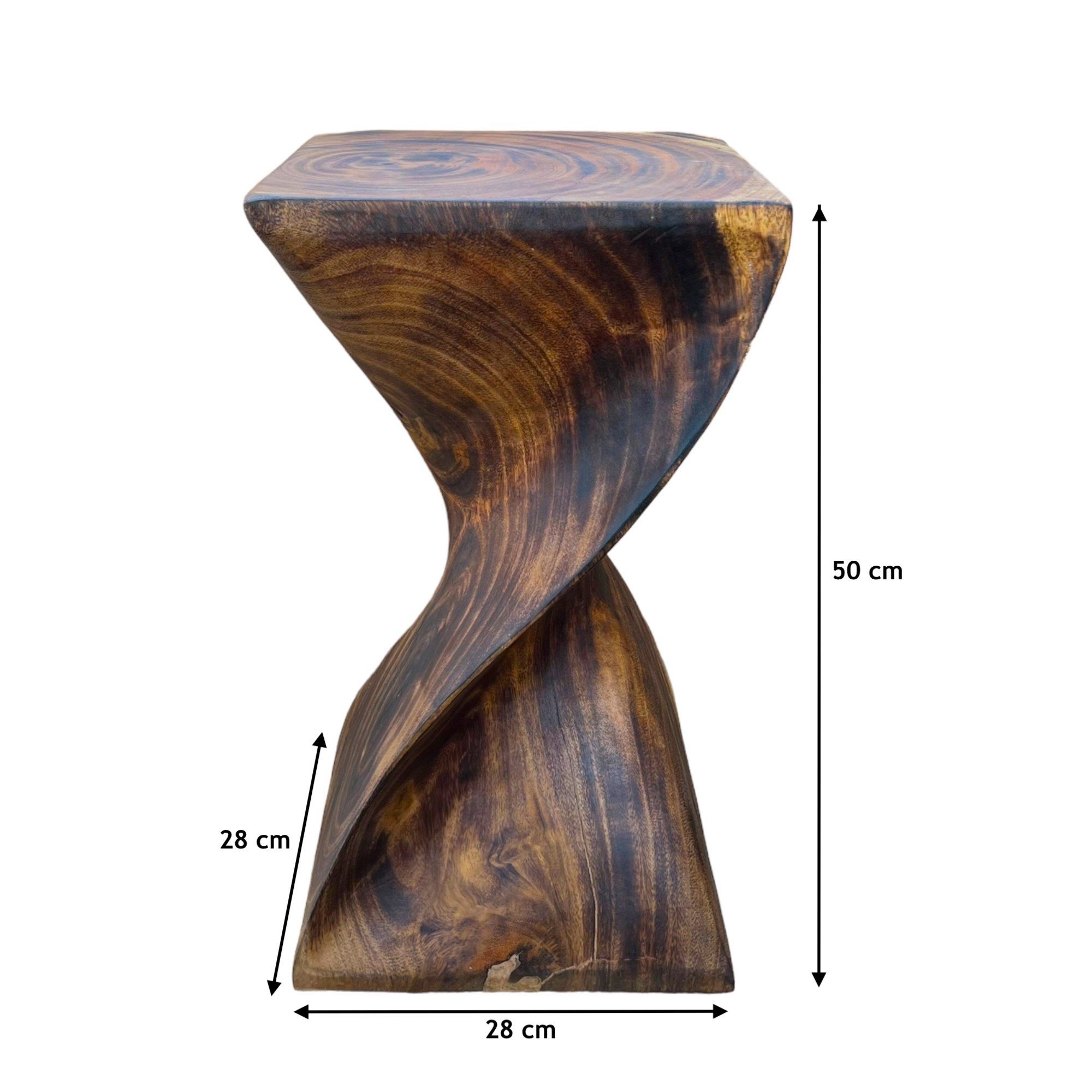 FaHome Blumenhocker Holzhocker - Edler Beistelltisch günstig online kaufen