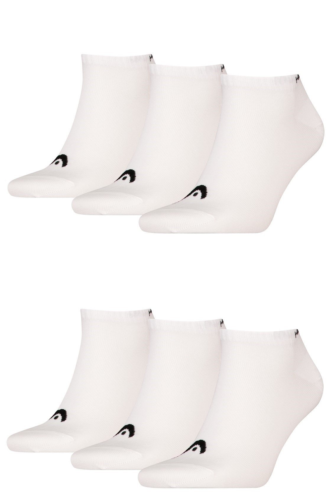 Head Sneakersocken HEAD Herren Damen All Sports Sneaker Socken 6P (6-Paar, 6-er Pack)