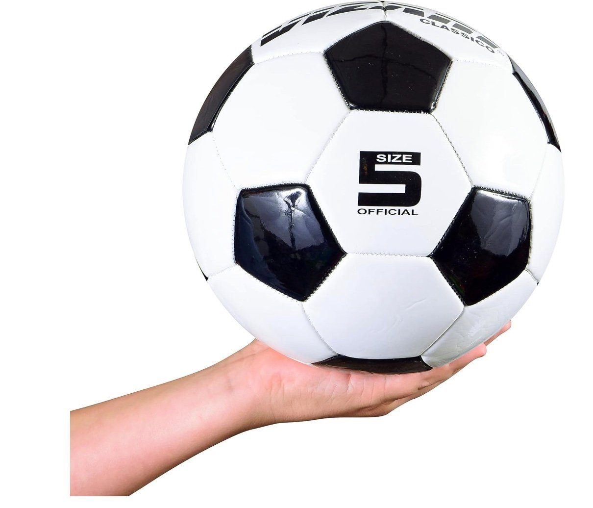Ball 5 Fußball WHT/BLK CLASSICO VIZARI
